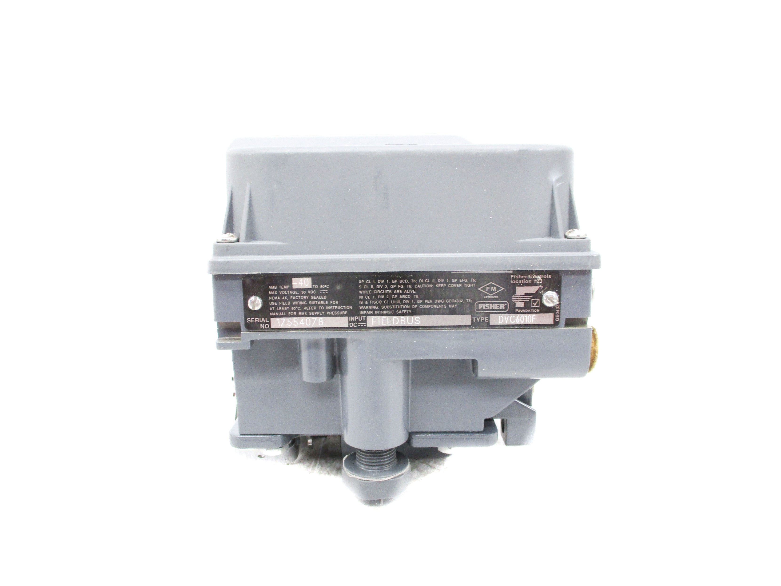 FISHER DVC6010F NSNP