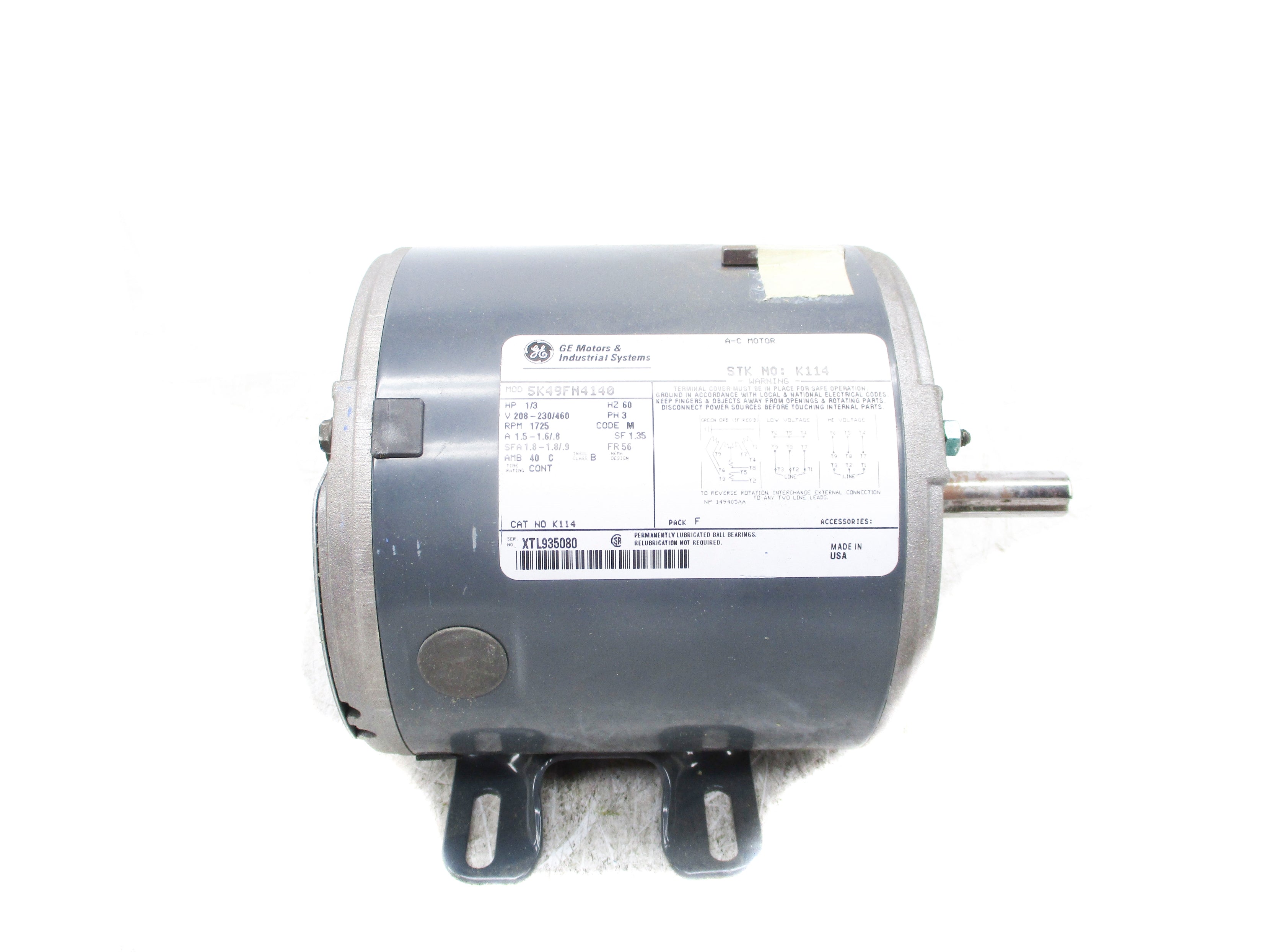 GENERAL ELECTRIC 5K49FN4140 NSNP
