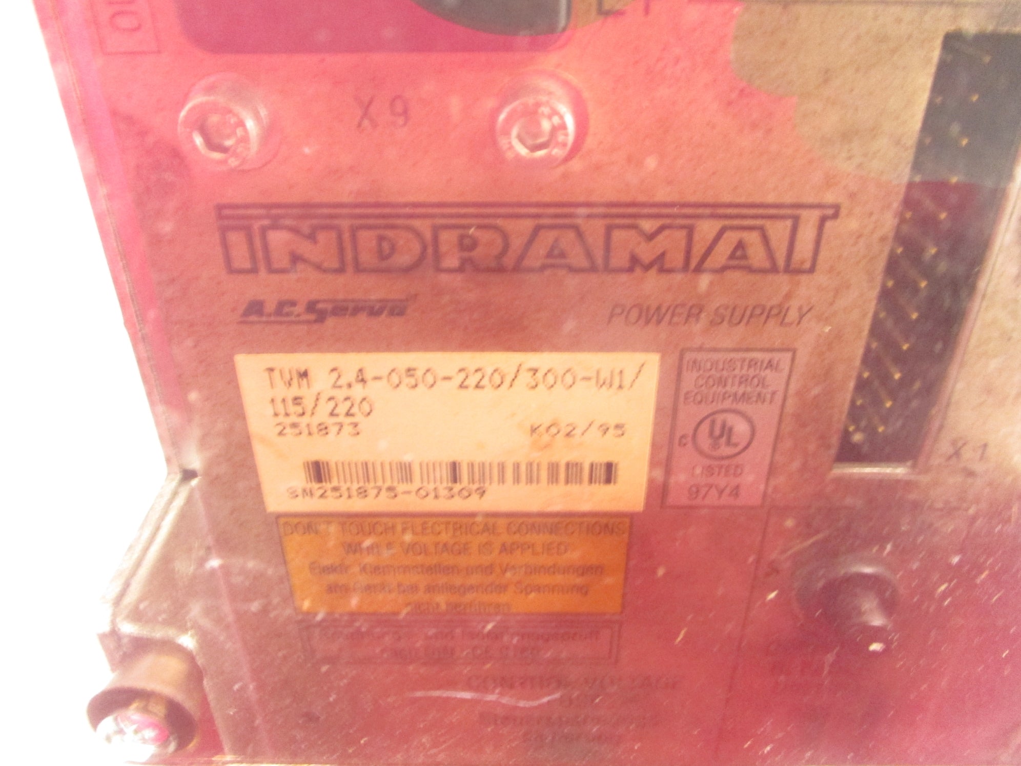 INDRAMAT TVM2.4-050-220/300-W1/115/220 UNMP