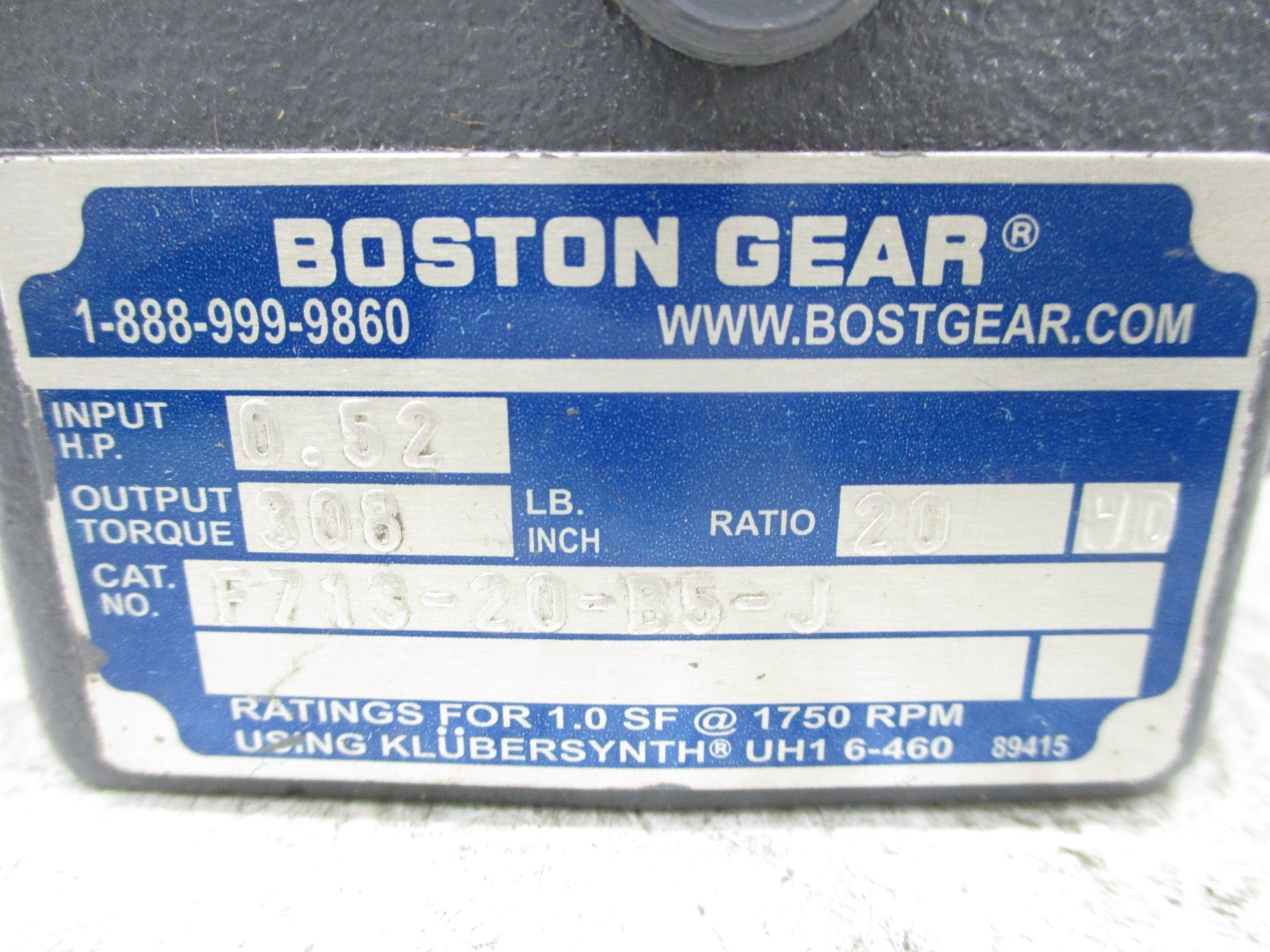 BOSTON GEAR F713-20-B5-J NSNP