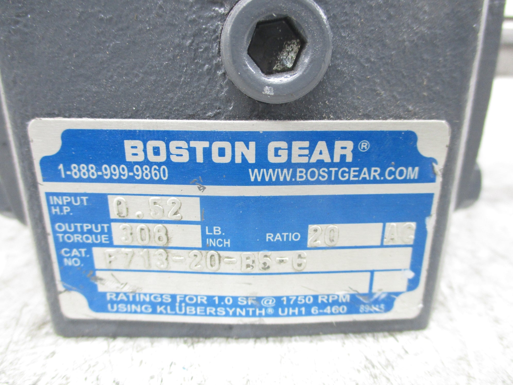BOSTON GEAR F713-20-B5-G 20AC NSNP