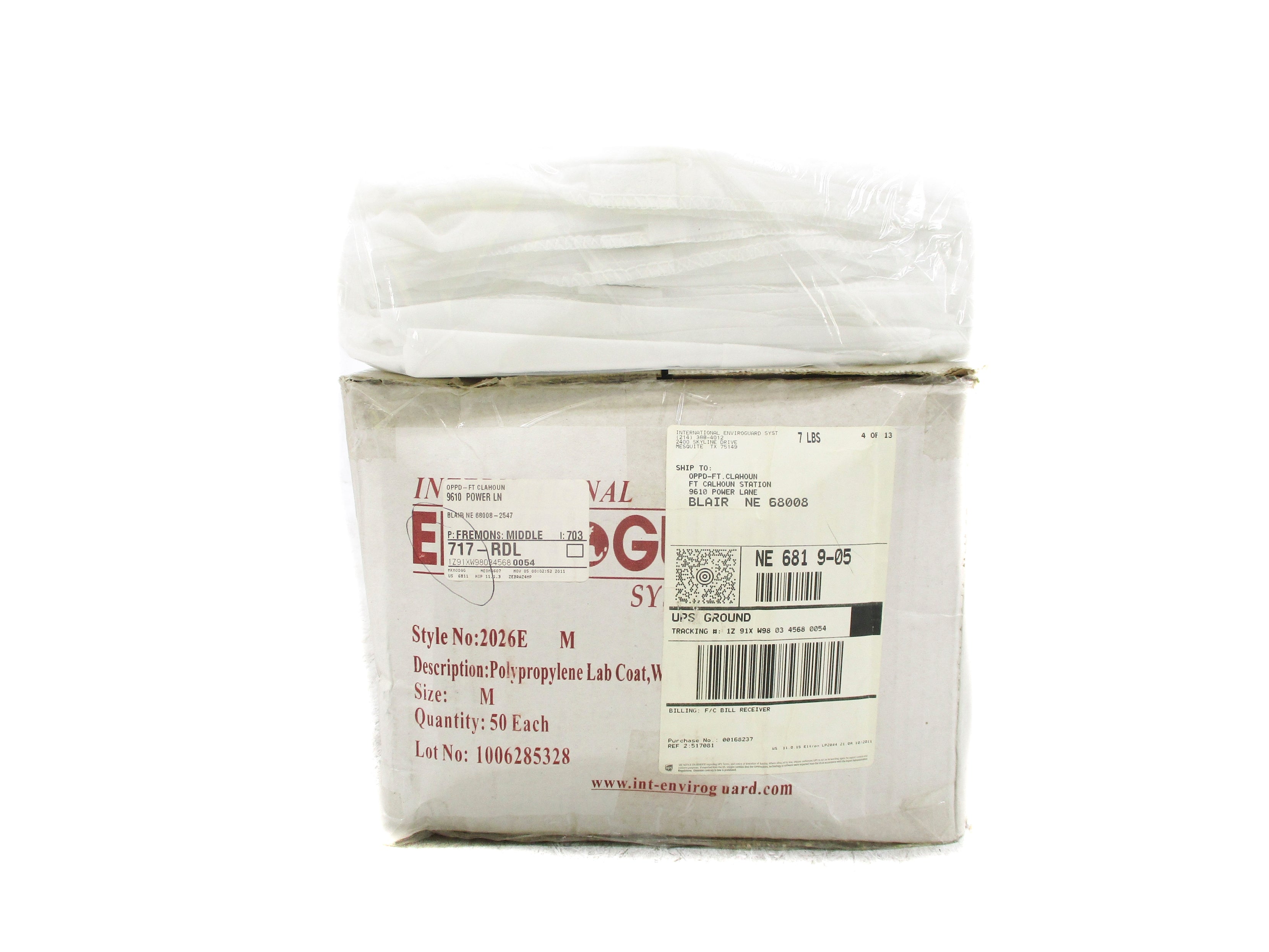 INTERNATIONAL ENVIROGUARD 2026E MED (PKG OF 50) NSMP