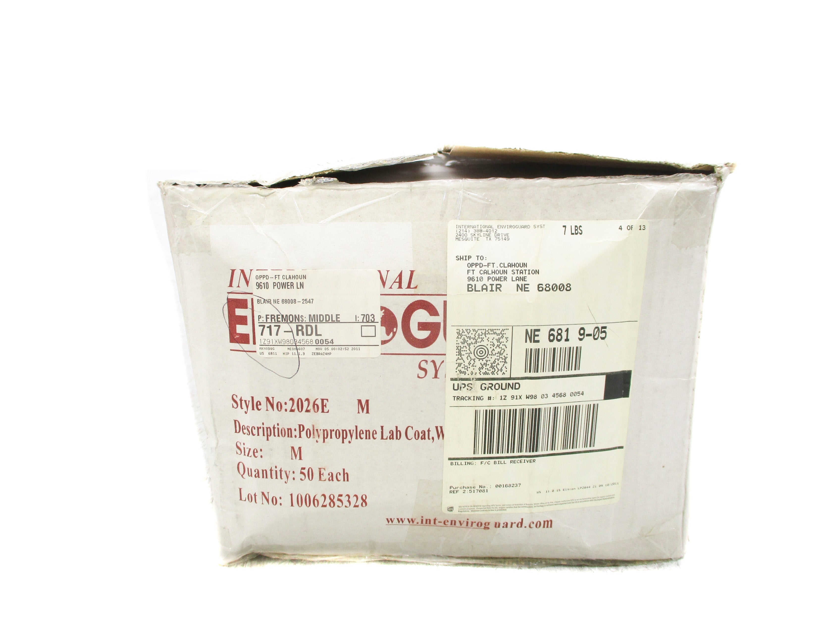 INTERNATIONAL ENVIROGUARD 2026E MED (PKG OF 50) NSMP