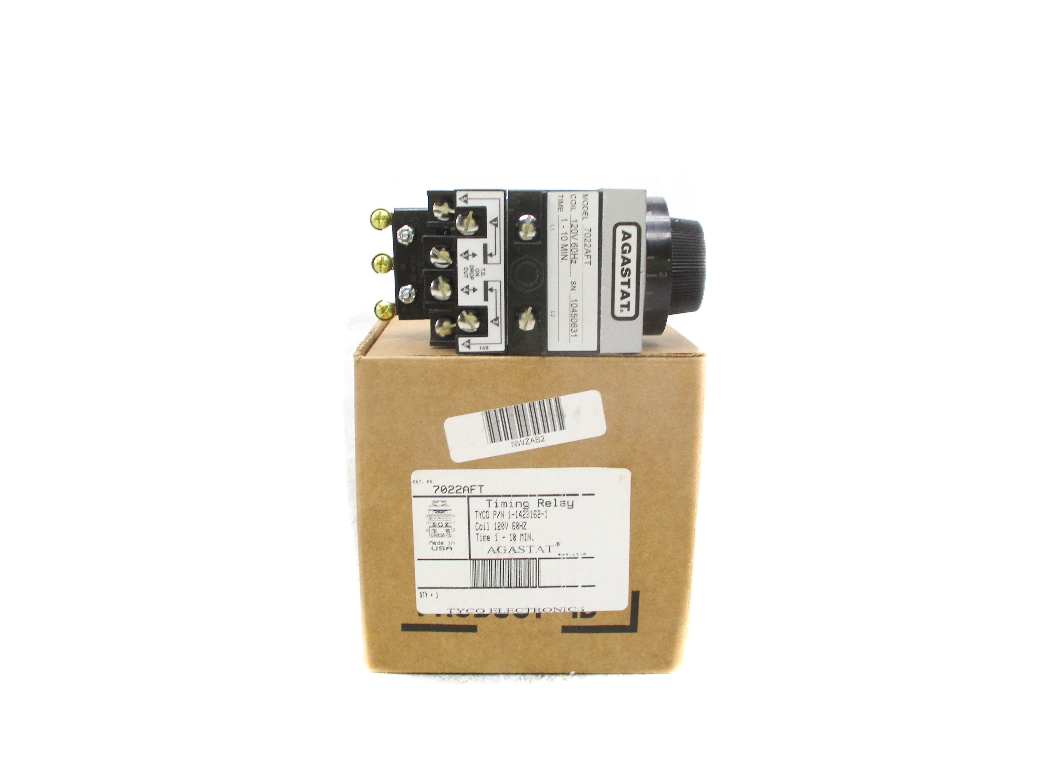 AGASTAT 7022AFT 1-10MIN 120V (AS PICTURED) NSMP