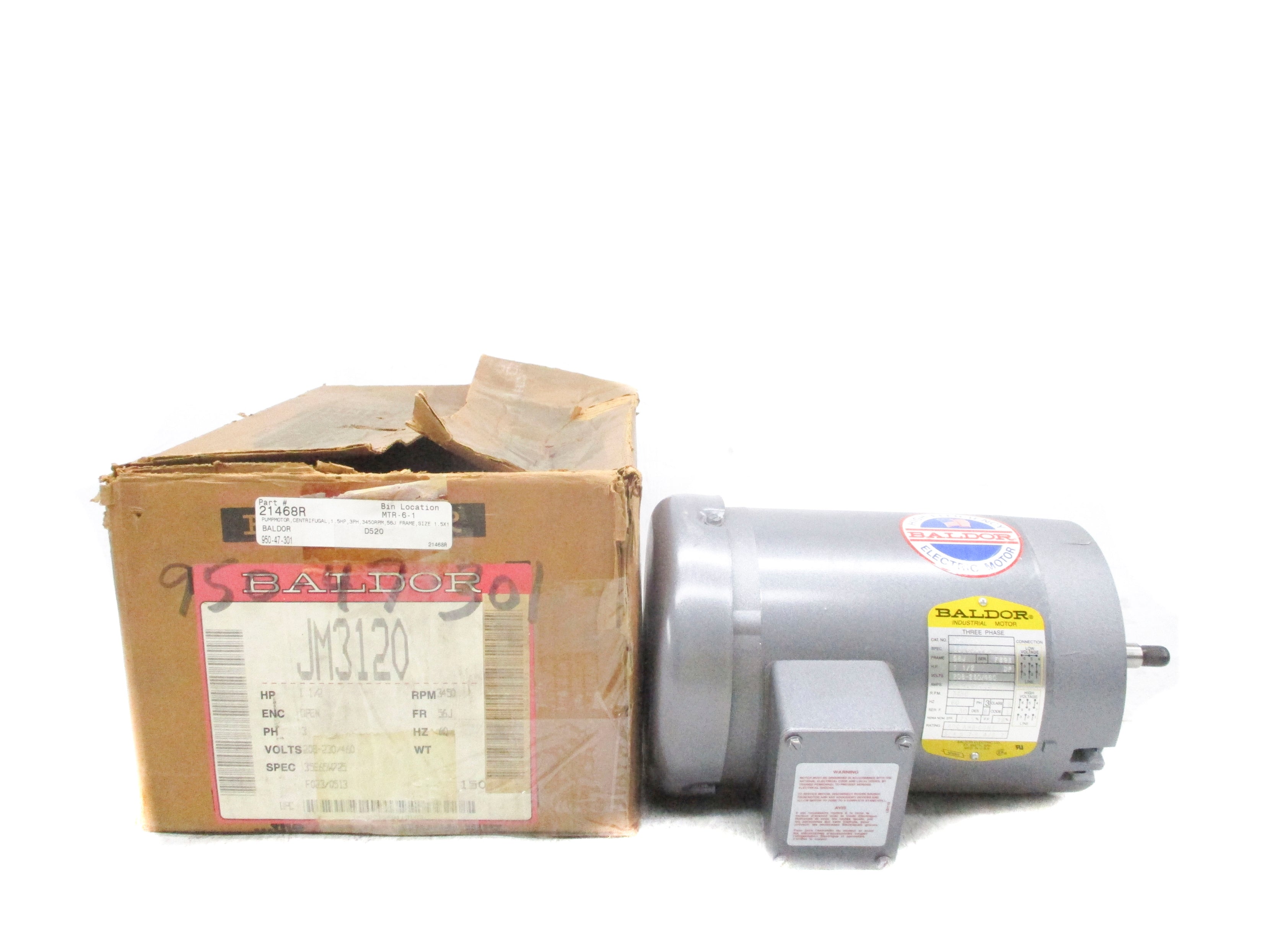 BALDOR JM3120 NSMP