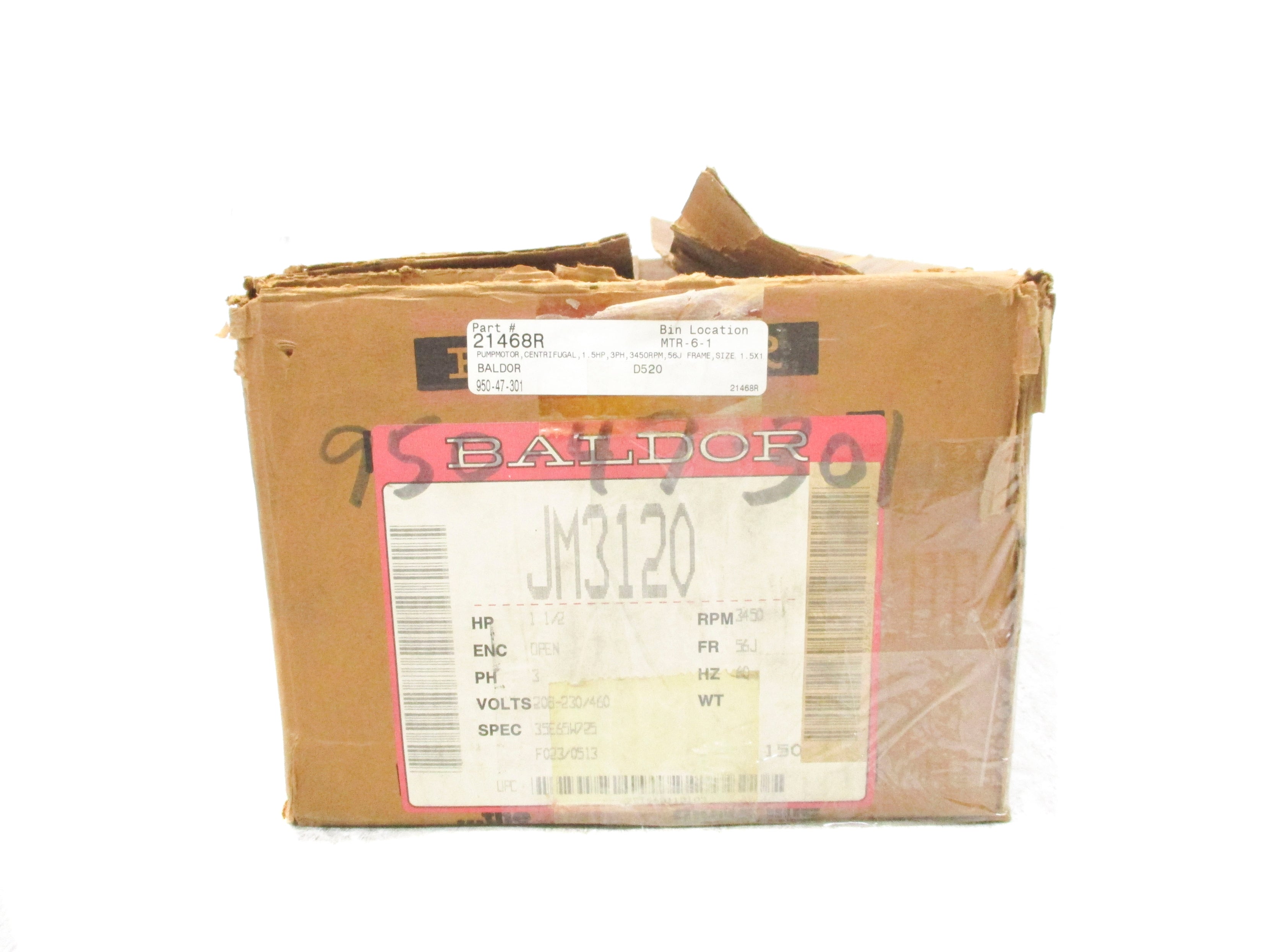 BALDOR JM3120 NSMP