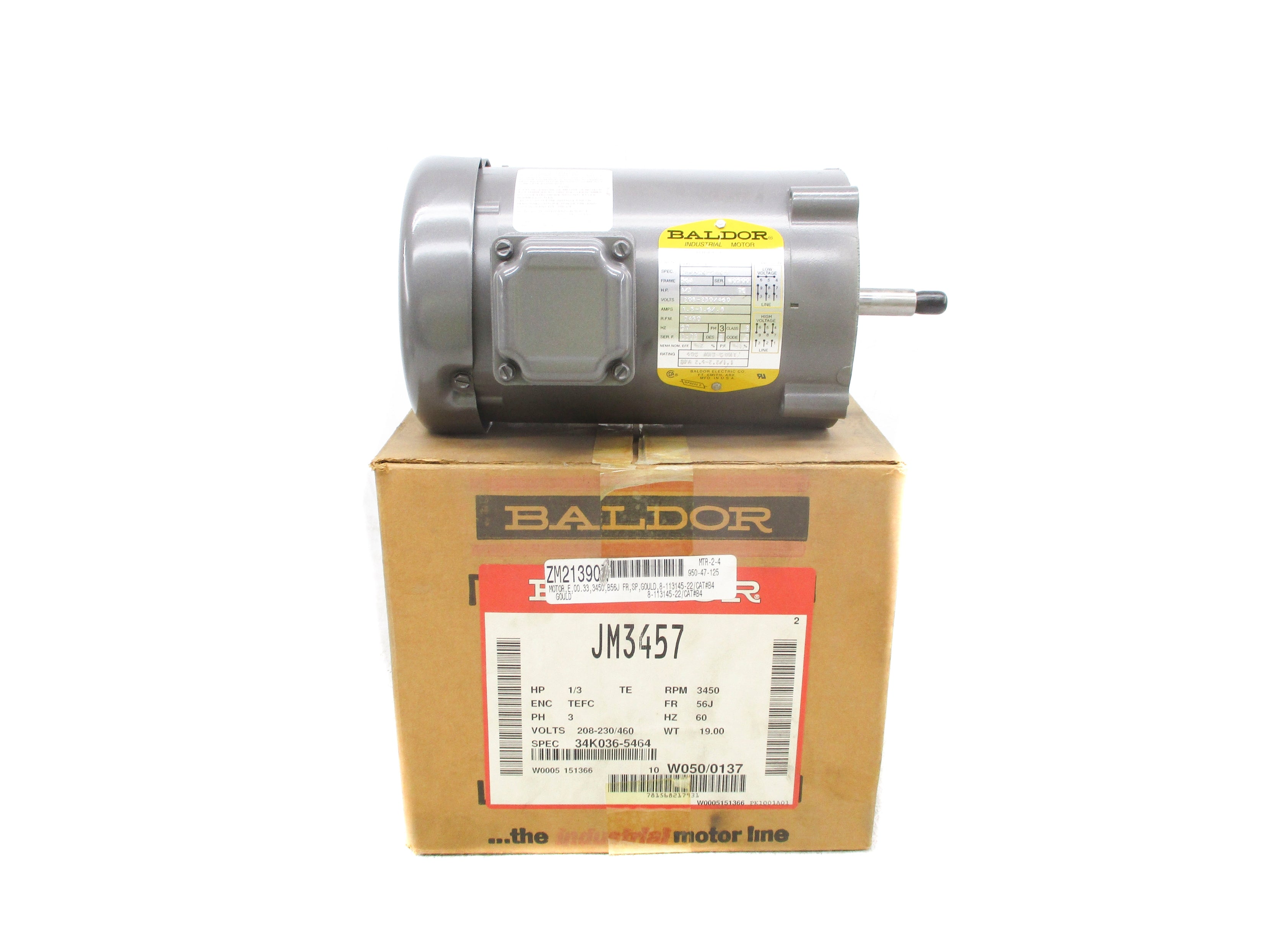 BALDOR JM3457 NSMP