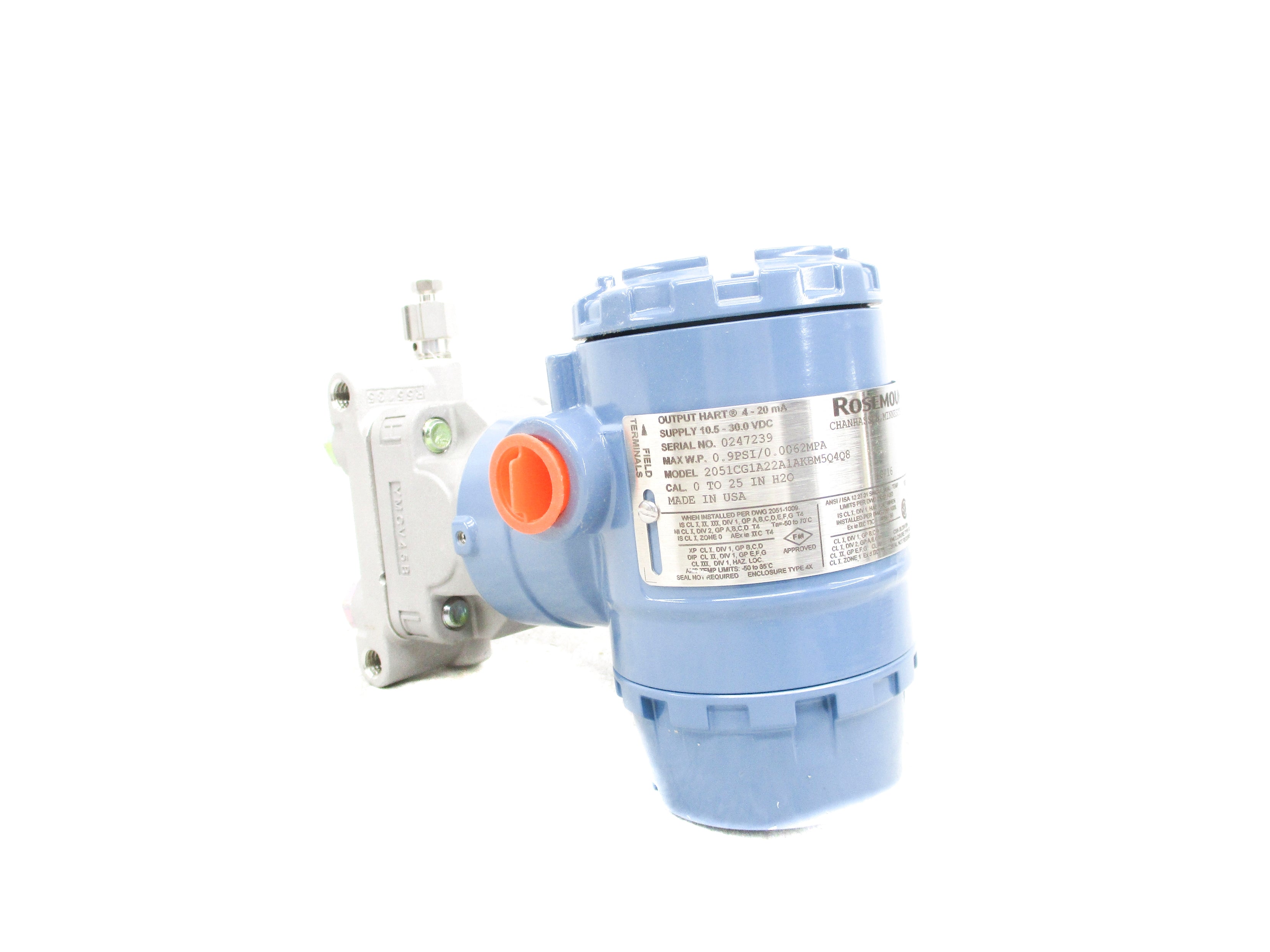 ROSEMOUNT 2051CG1A22A1AKBM5Q4Q8 0.9PSI NSNP