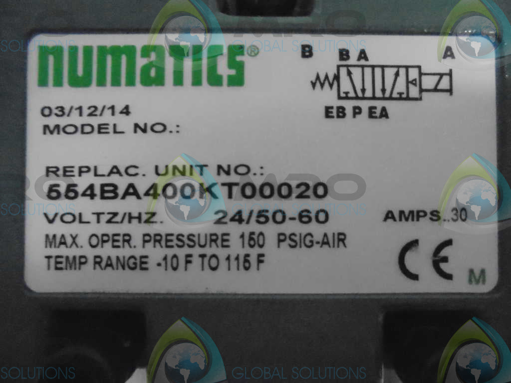 NUMATICS 554BA400KT00020 MK55 UNIT PLUG-IN *NEW NO BOX*