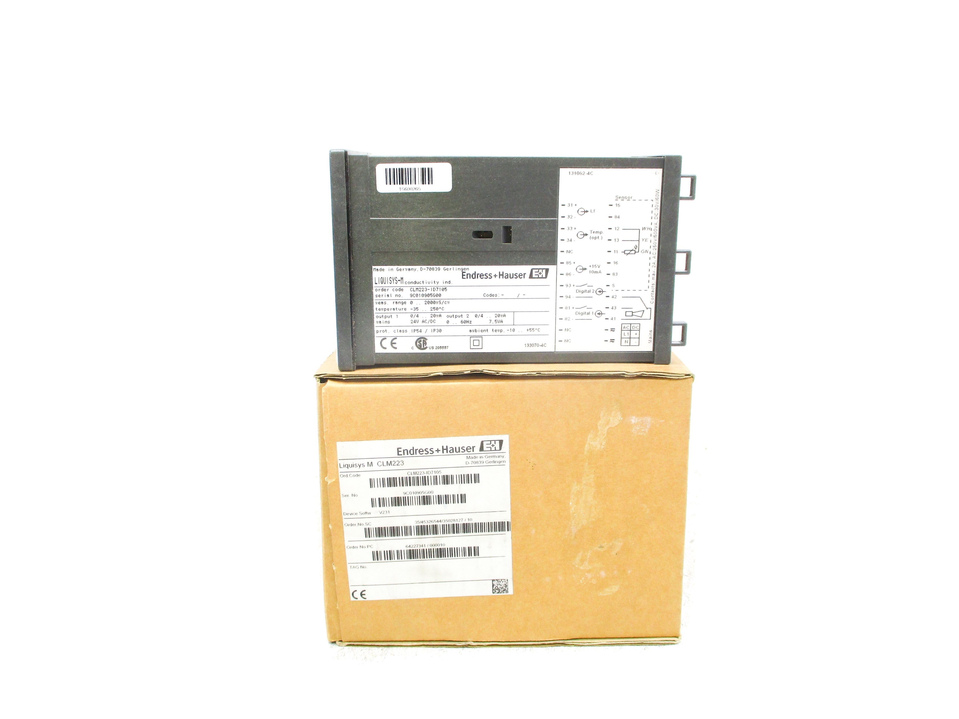 ENDRESS+HAUSER CLM223-ID7105 NSMP