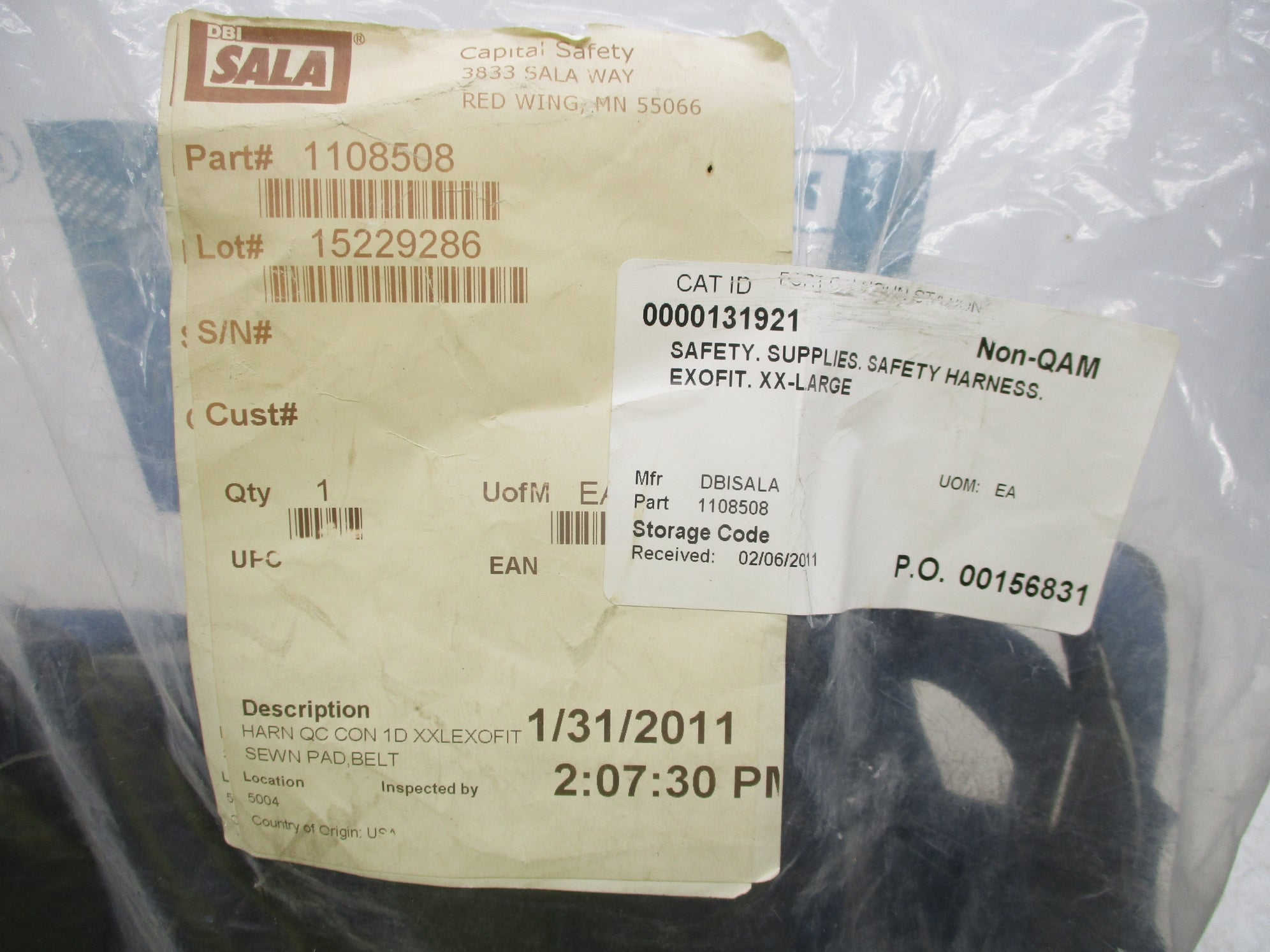 DBI SALA 1108508 XXL NSMP