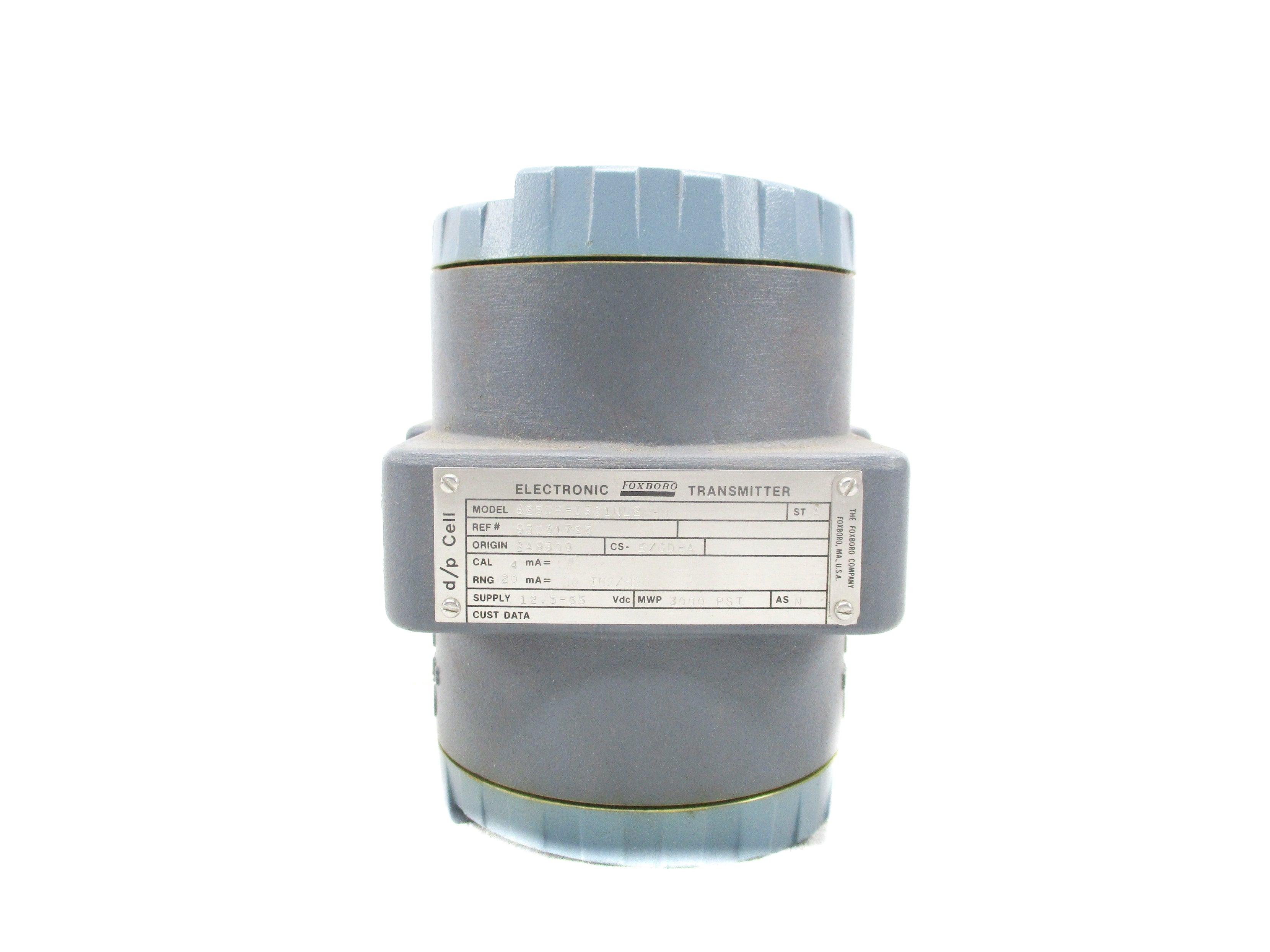 FOXBORO 823DP-I3S1NL2-M 3000PSI NSNP