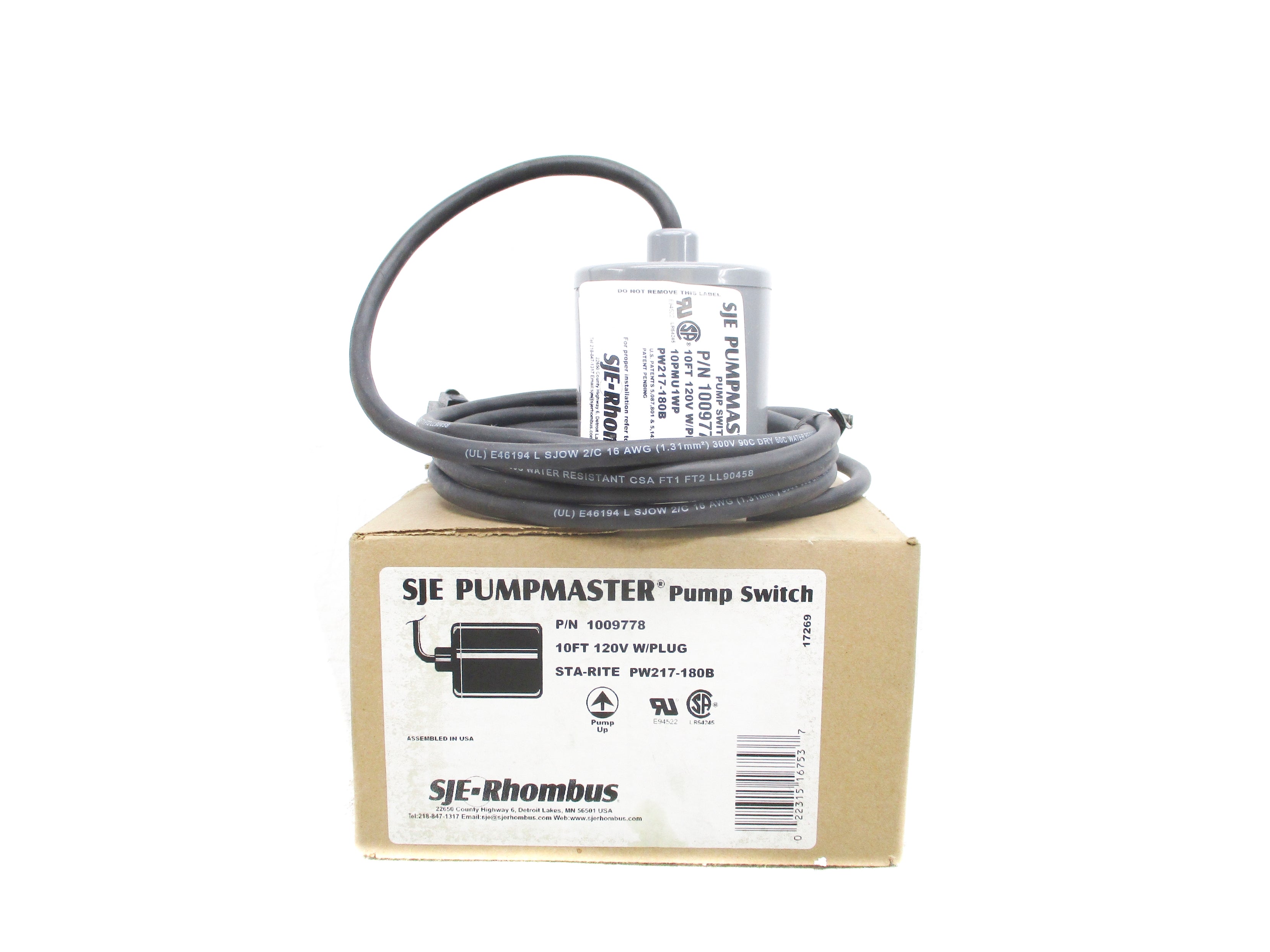 SJE PUMPMASTER 1009778 NSMP