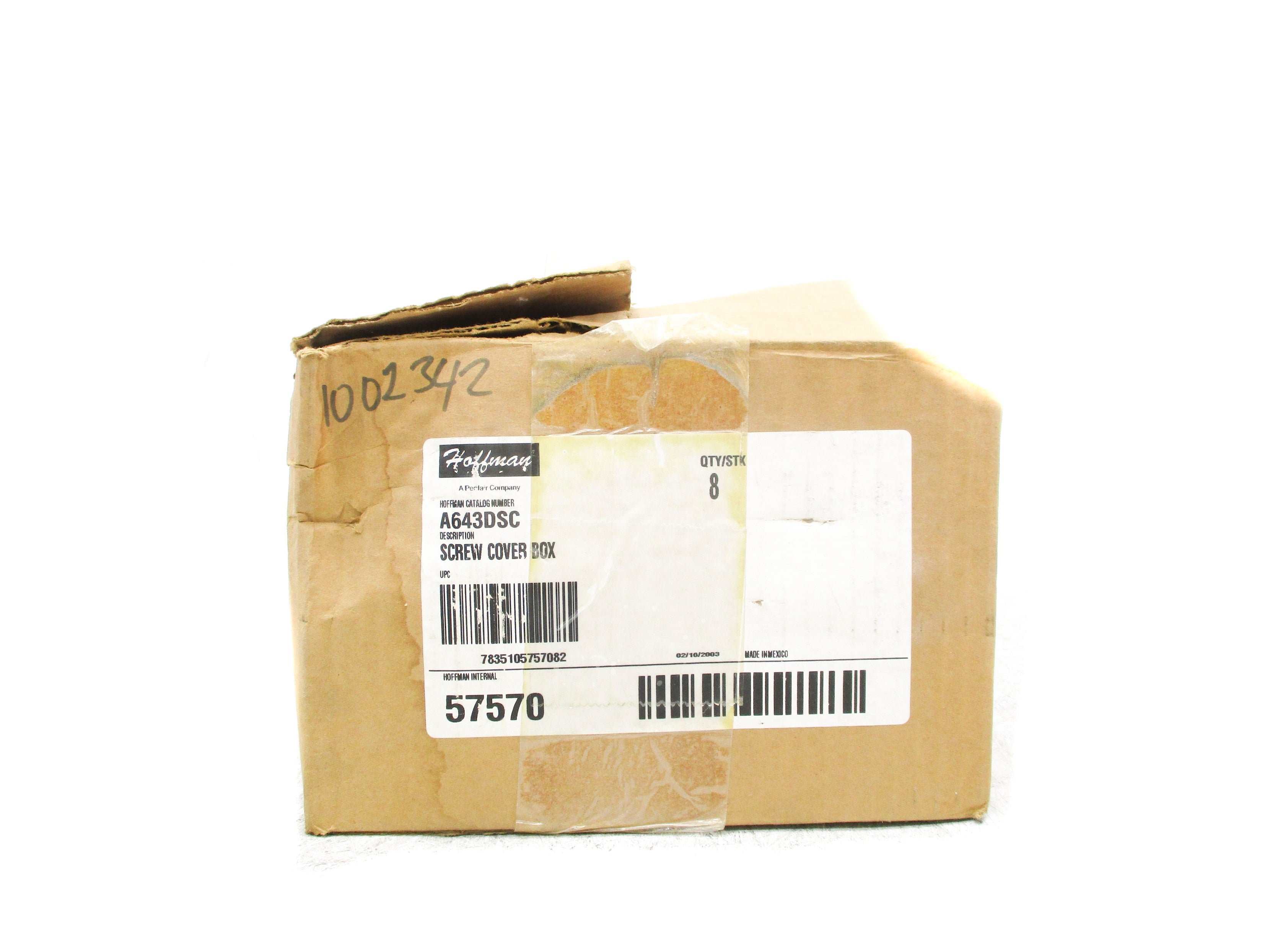 HOFFMAN A643DSC (PKG OF 8) NSMP