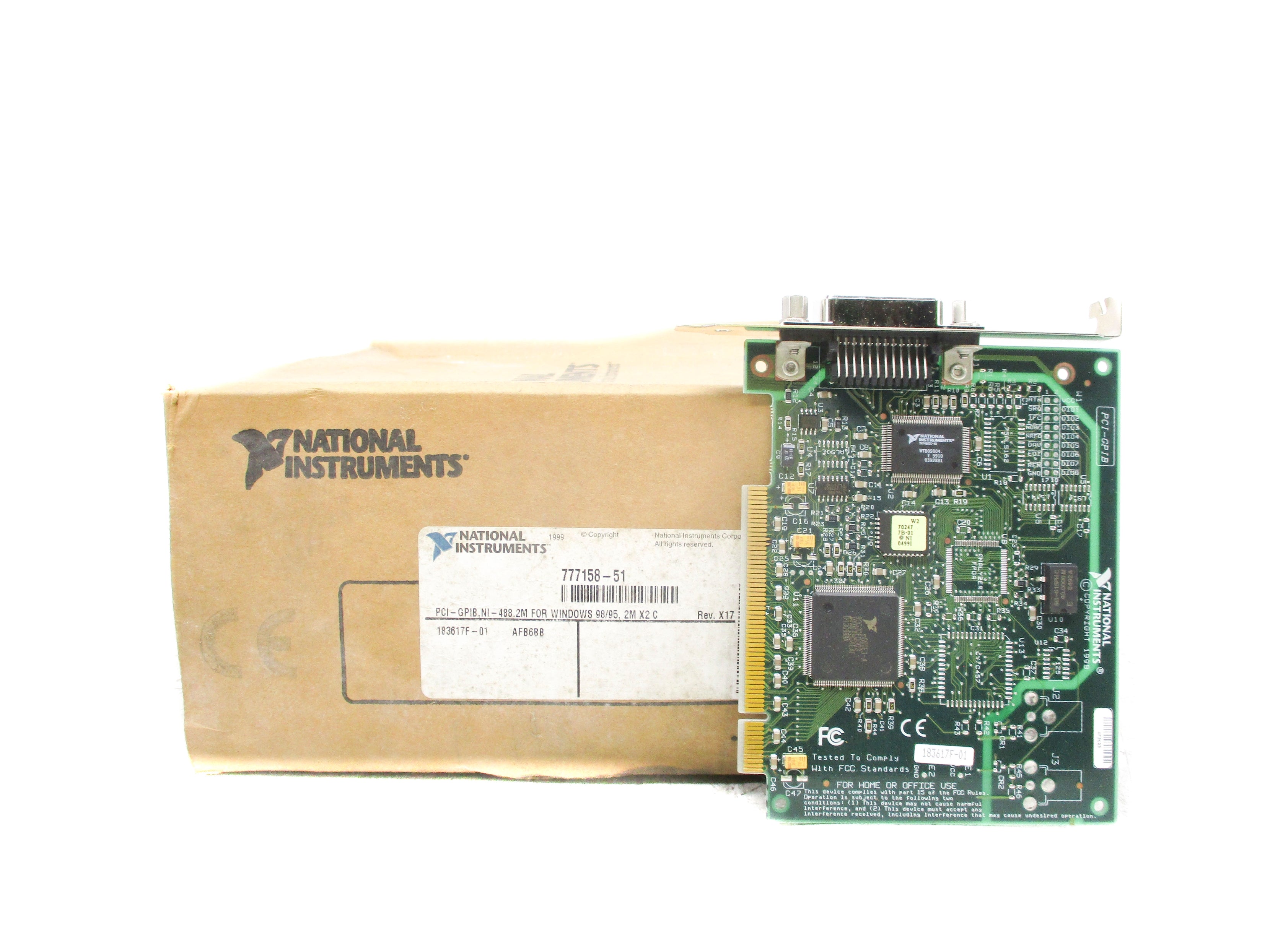 NATIONAL INSTRUMENTS 183617F-01 NSMP