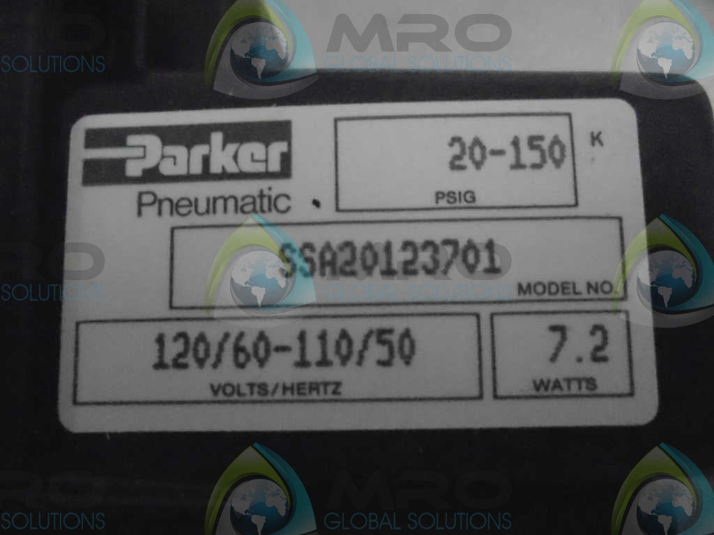 PARKER SSA20123701 SOLENOID VALVE *NEW IN BOX*