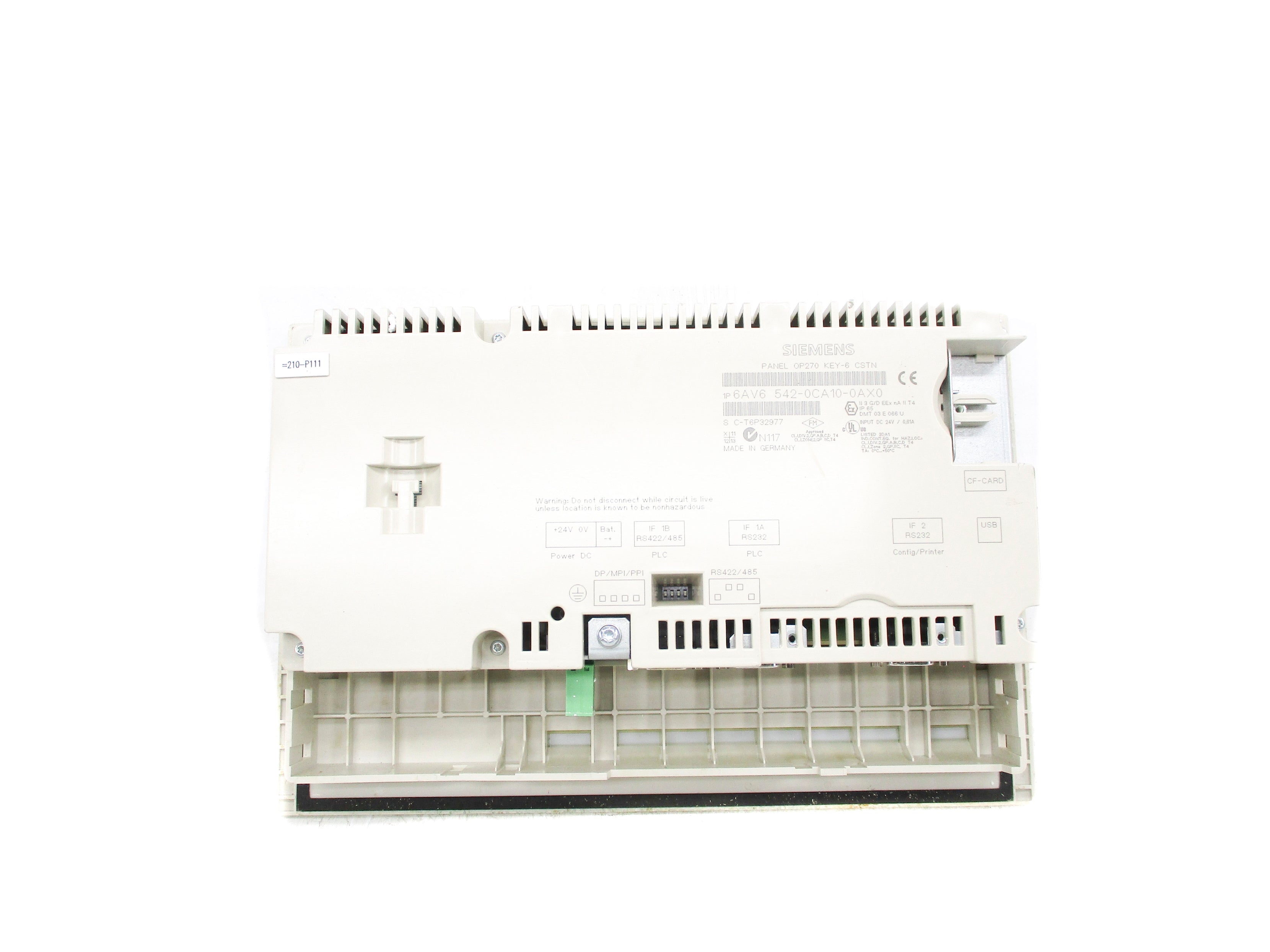 SIEMENS 6AV6542-0CA10-0AX0 UNMP