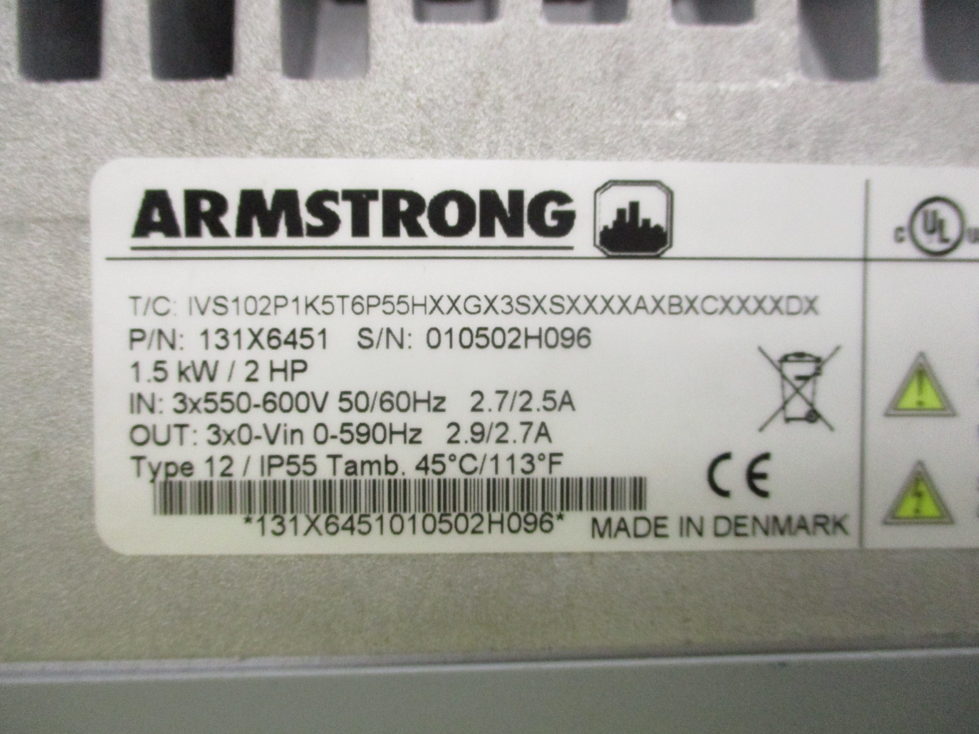 ARMSTRONG 131X6451 UNMP