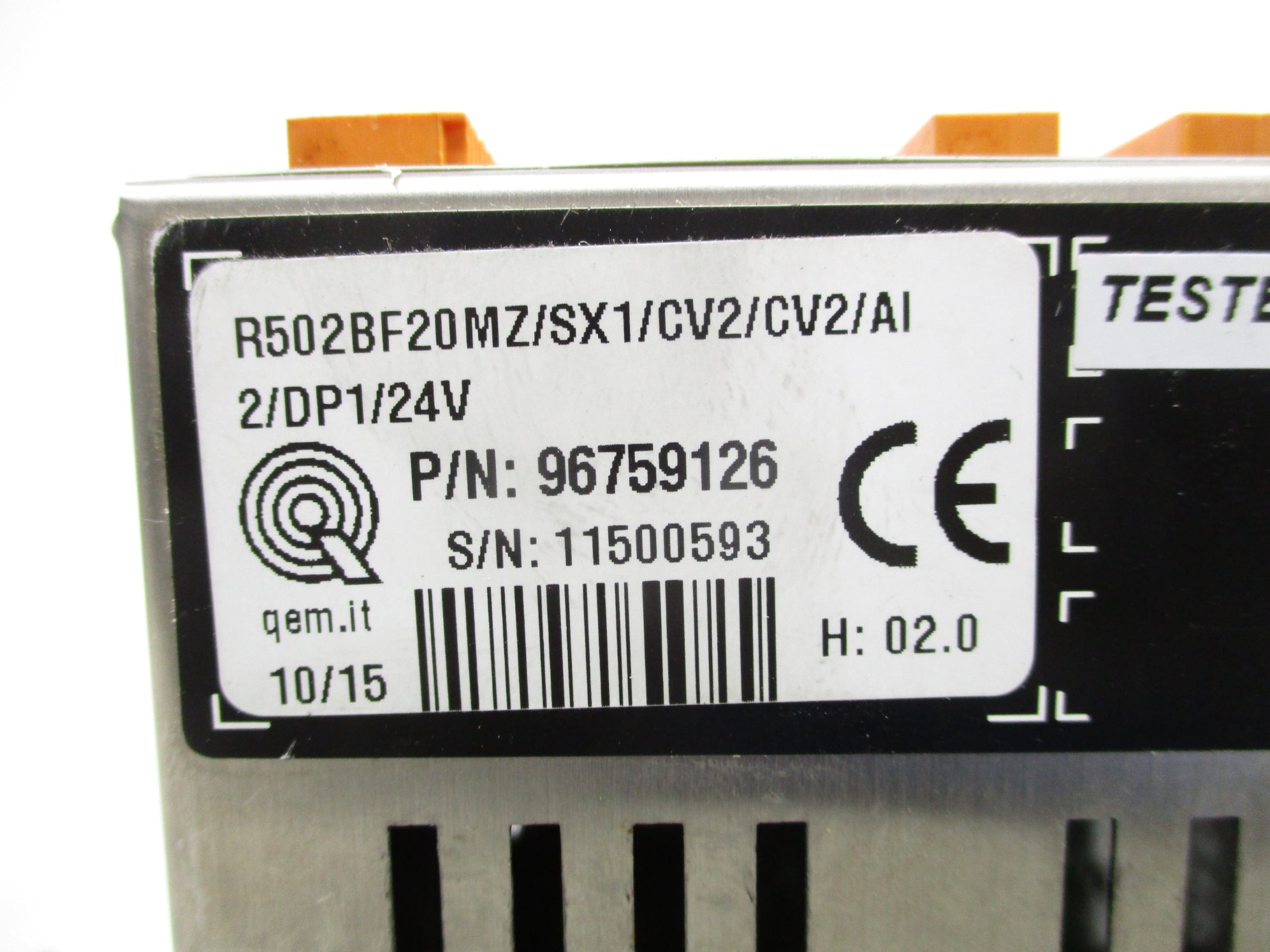 QEM R502BF20MZ/SX1/CV2/CV2/AI2/DP1/24V UNMP
