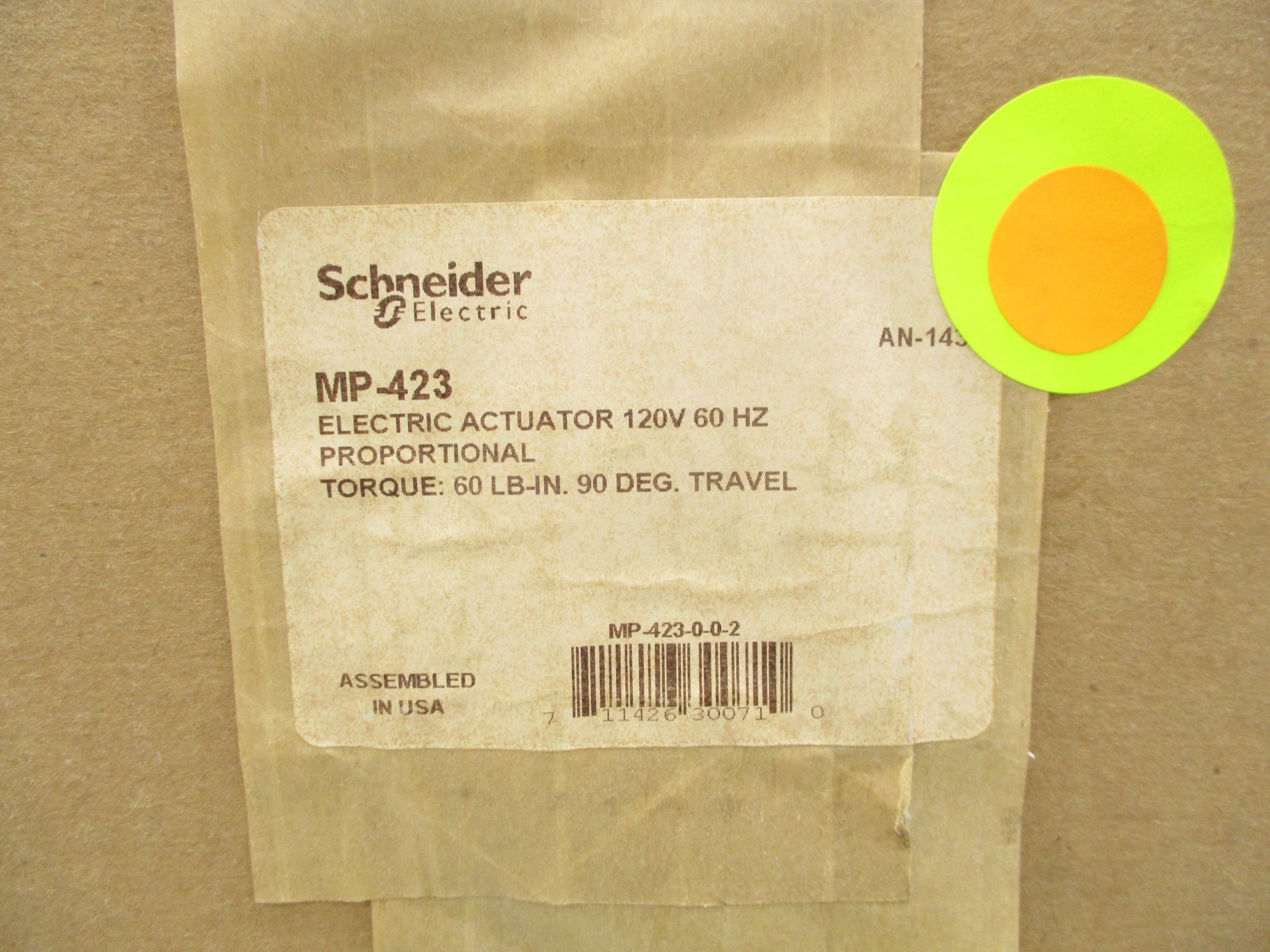 SCHNEIDER ELECTRIC MP-423 NSFS