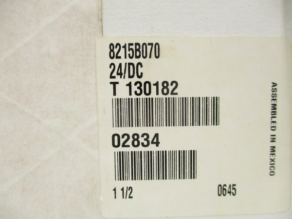 ASCO 8215B070 24VDC NSFS