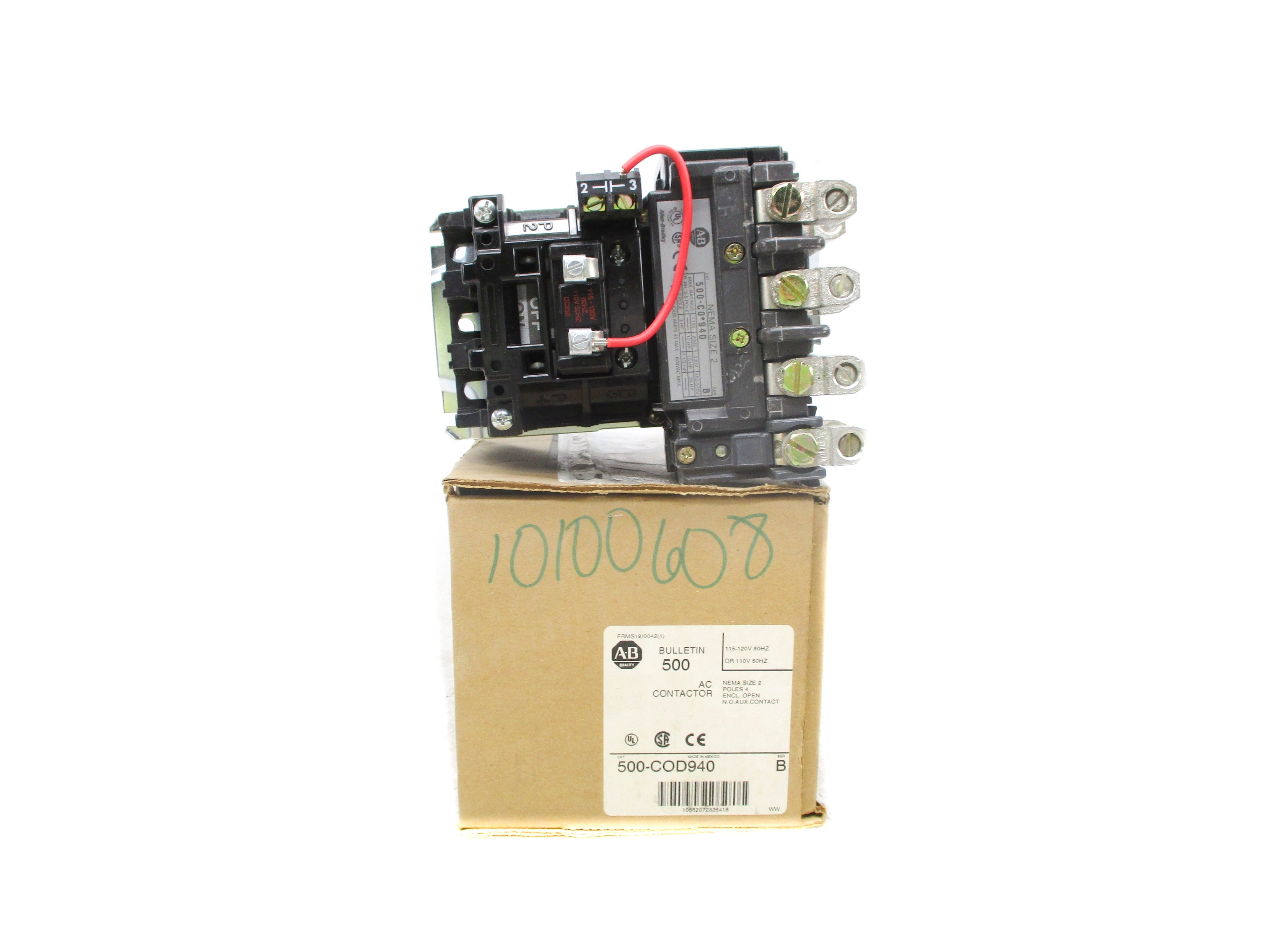 INDUSTRIAL SPARE PART 500-COD940 SER. B 120V (BR/WH) NSMP