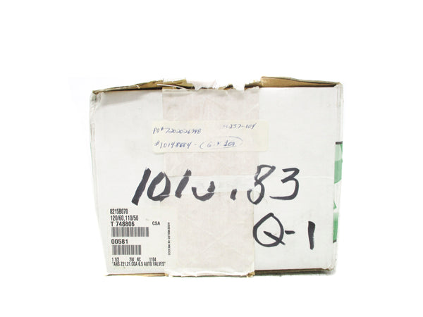ASCO 8215B070 110/120V 25PSI 1-1/2" NSMP
