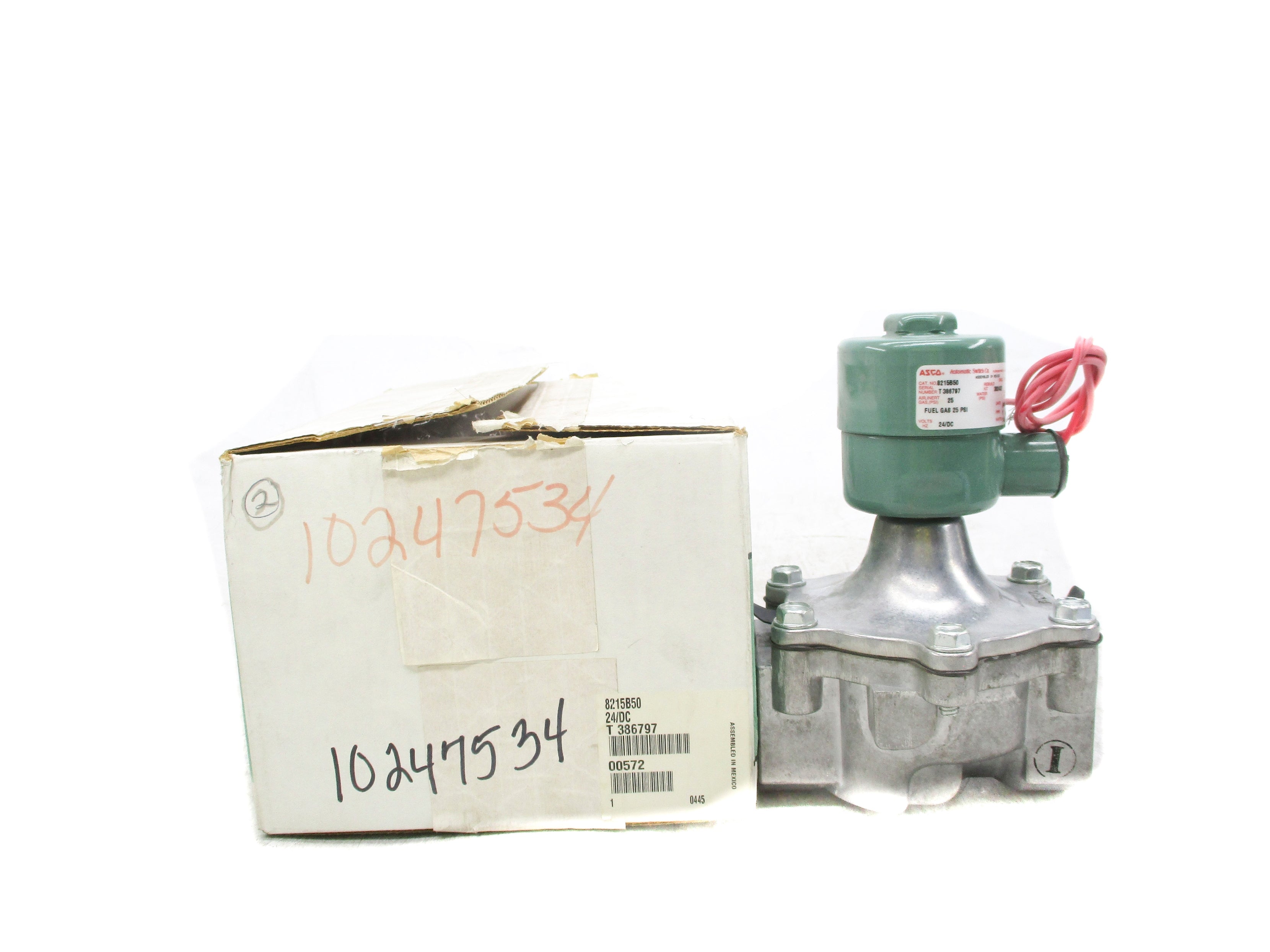 ASCO 8215B50 24VDC 25PSI NSMP