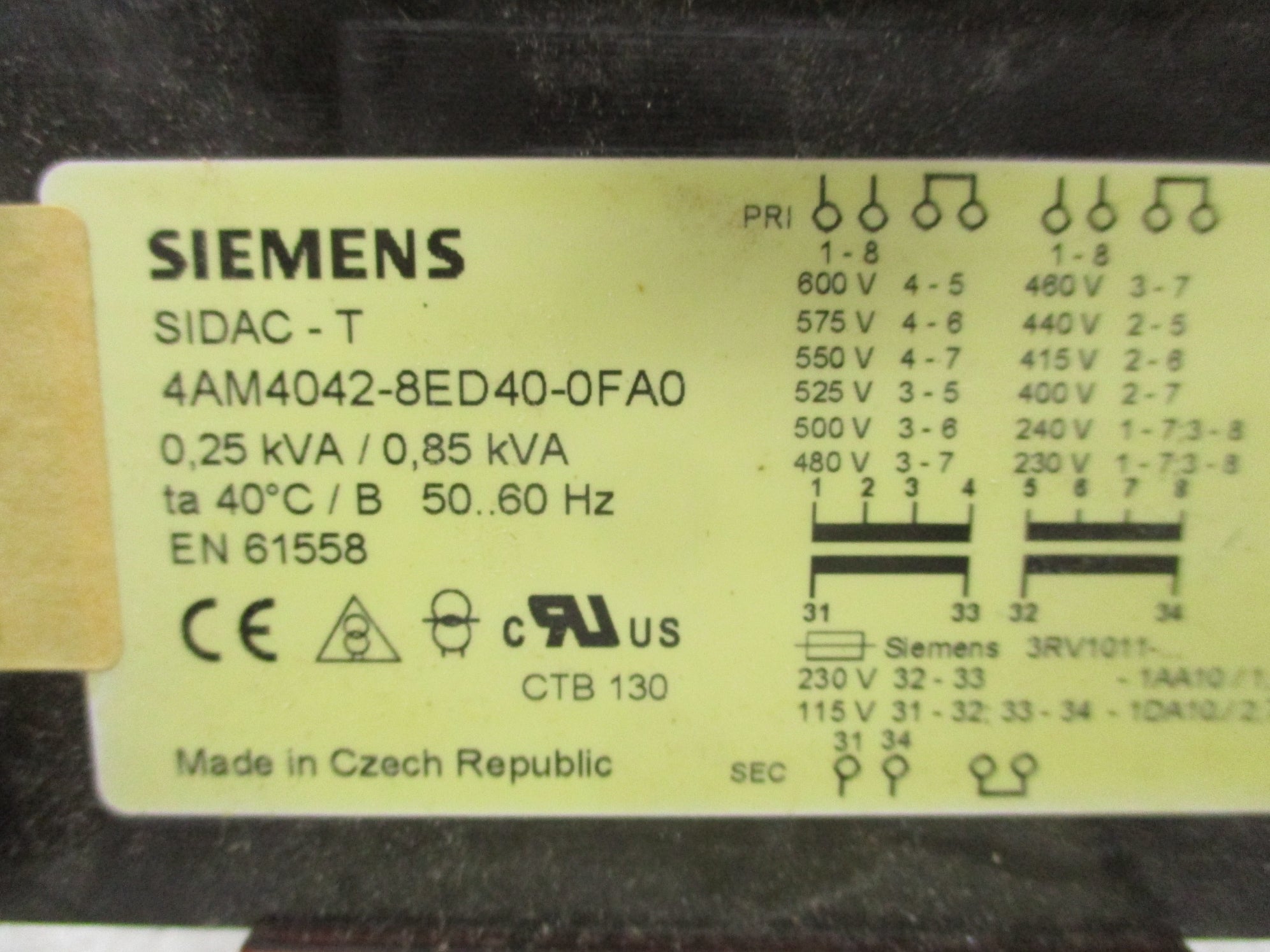 SIEMENS 4AM4042-8ED40-0FA0 UNMP