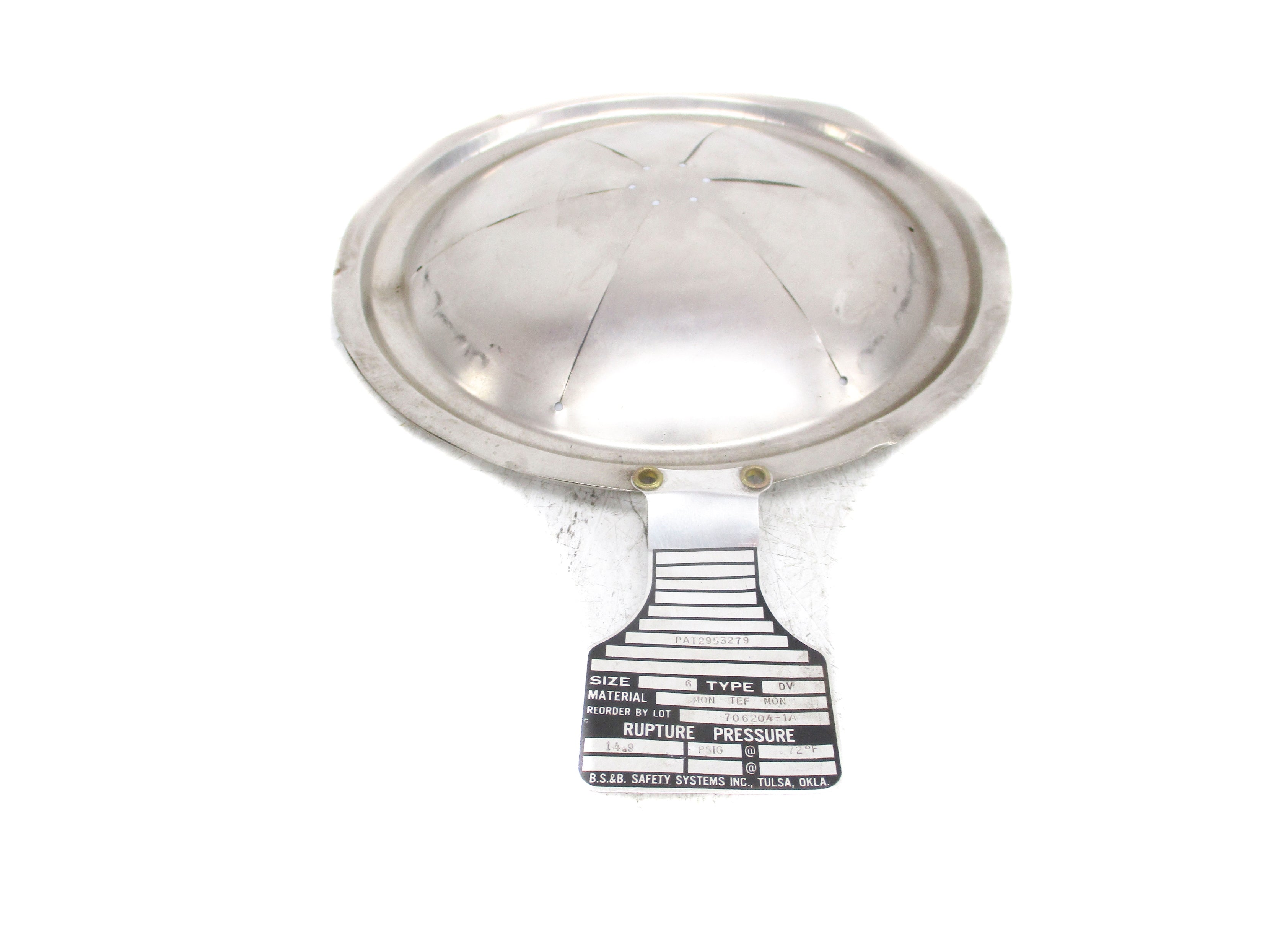 BS&B SAFETY SYSTEMS 706204-1A 14.9PSI NSNP