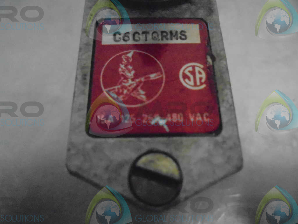 BURGESS C6CTQRMS SWITCH *USED*