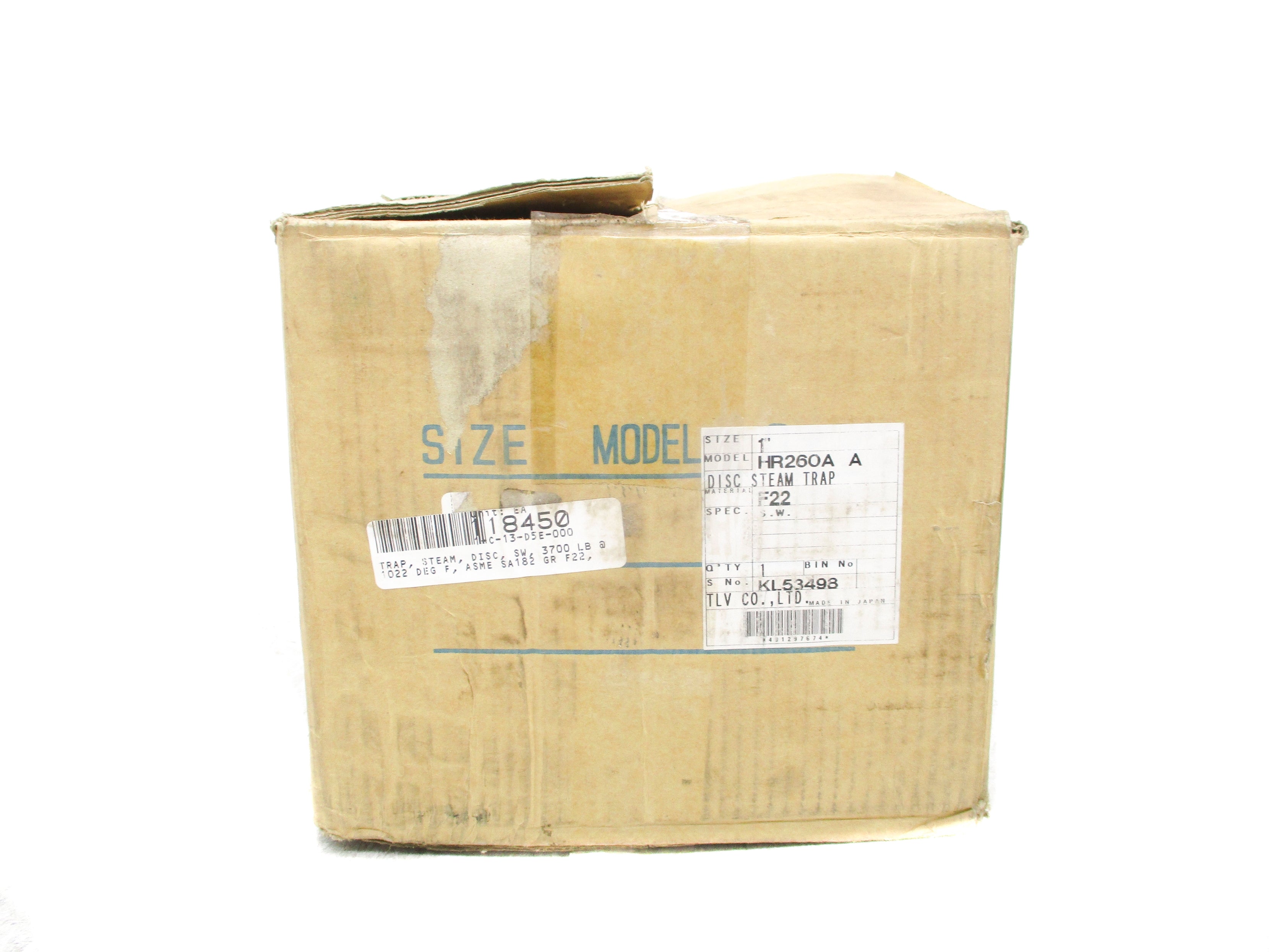 TLV HR260A 3700PSI NSMP
