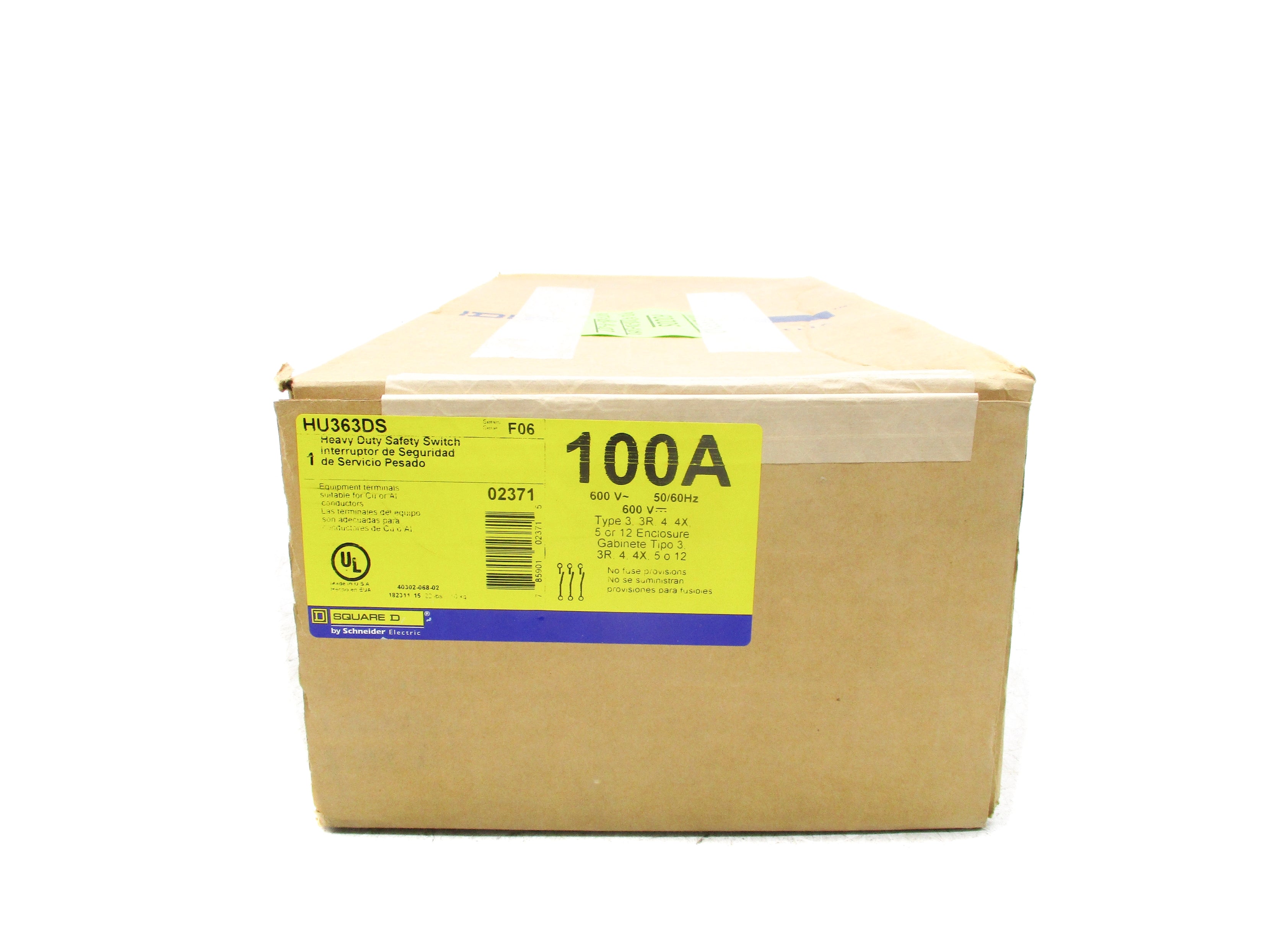 SQUARE D HU363DS SER. F06 NSFS