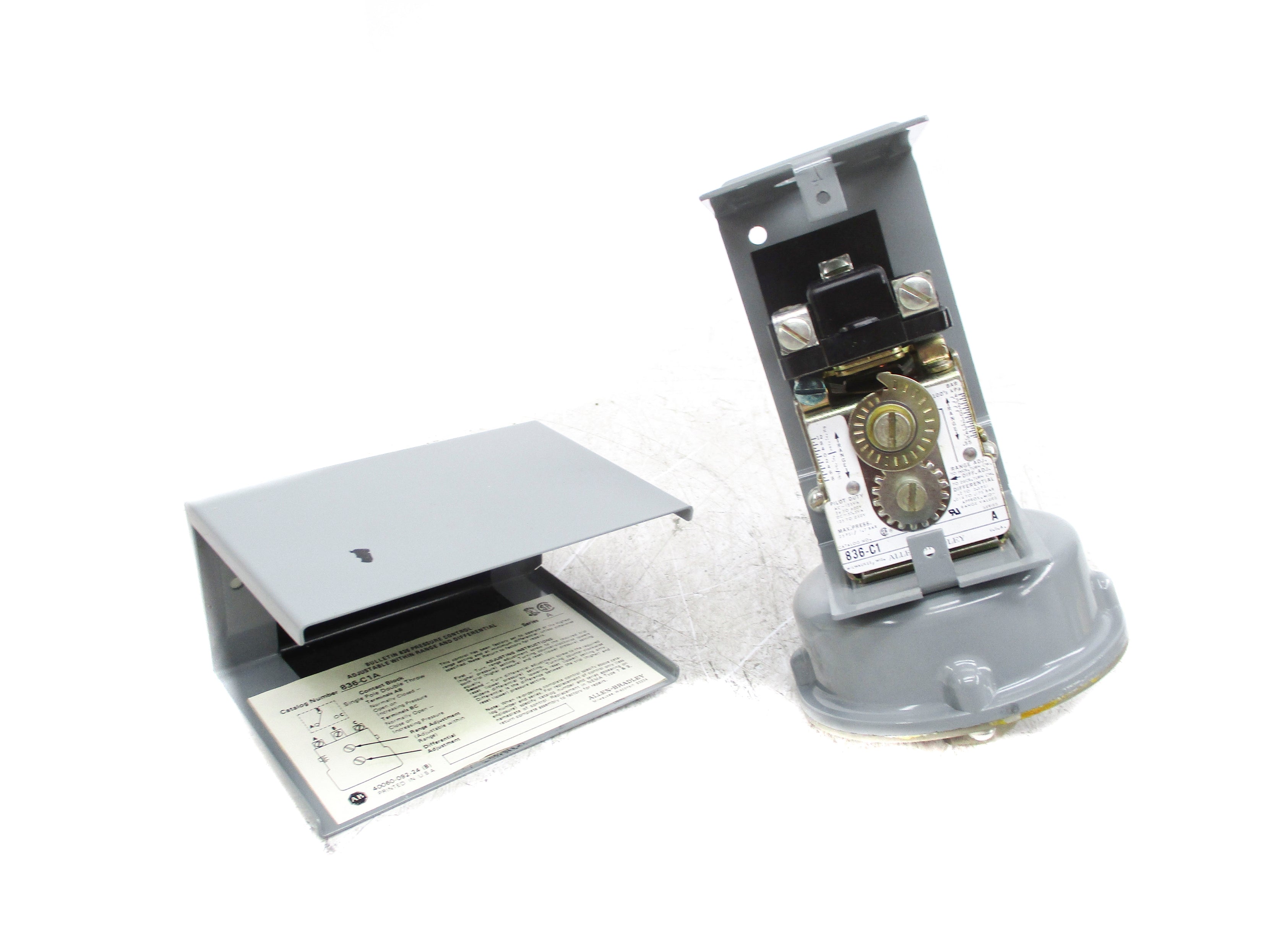 ALLEN BRADLEY 836-C1A SER. A 8PSI (BR/YL) NSMP