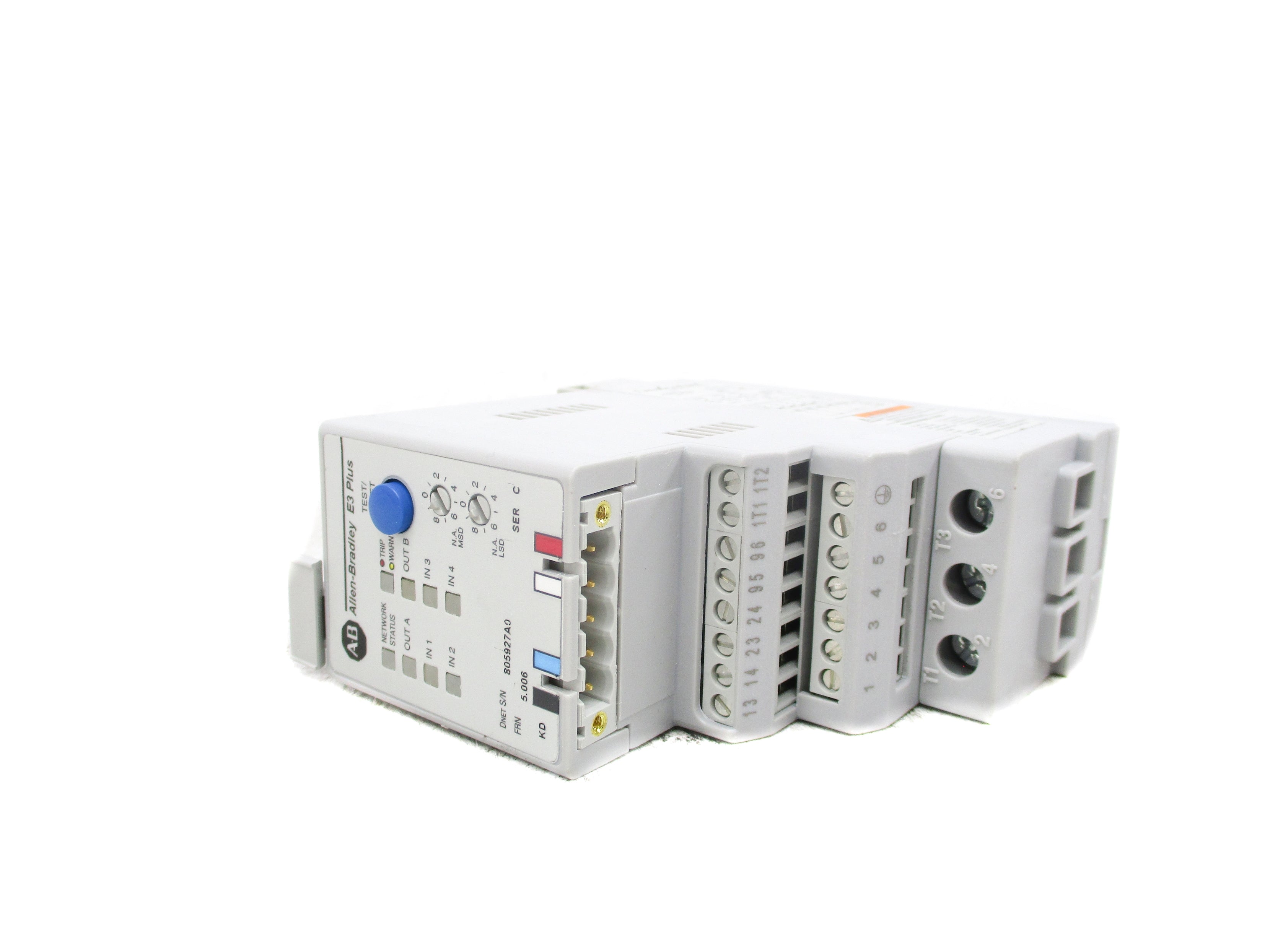 ALLEN BRADLEY 193-EC2BB SER. C 3-15A 600VAC (BR/WH) NSMP