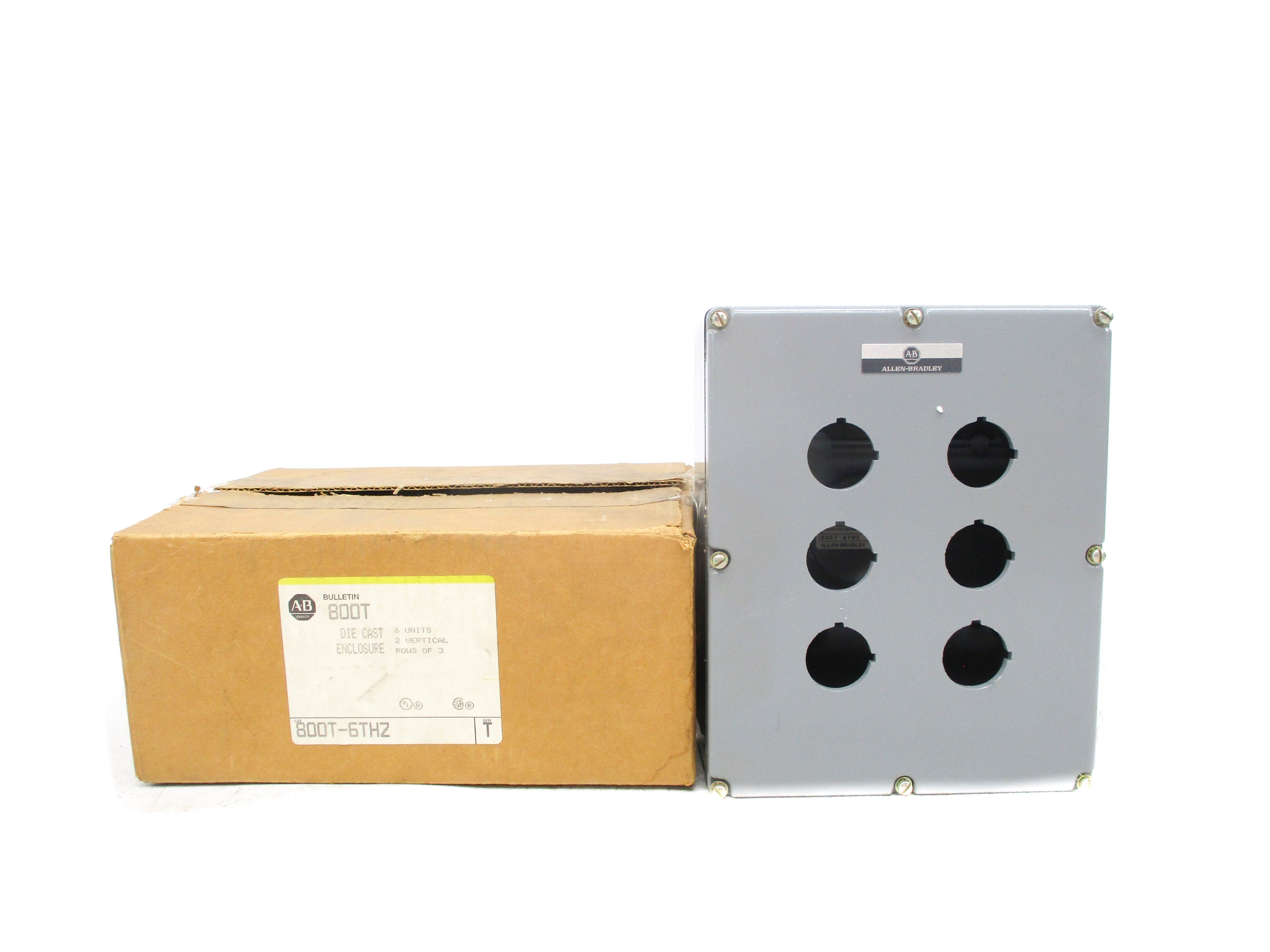 ALLEN BRADLEY 800T-6THZ SER. T (BR/YL) NSMP