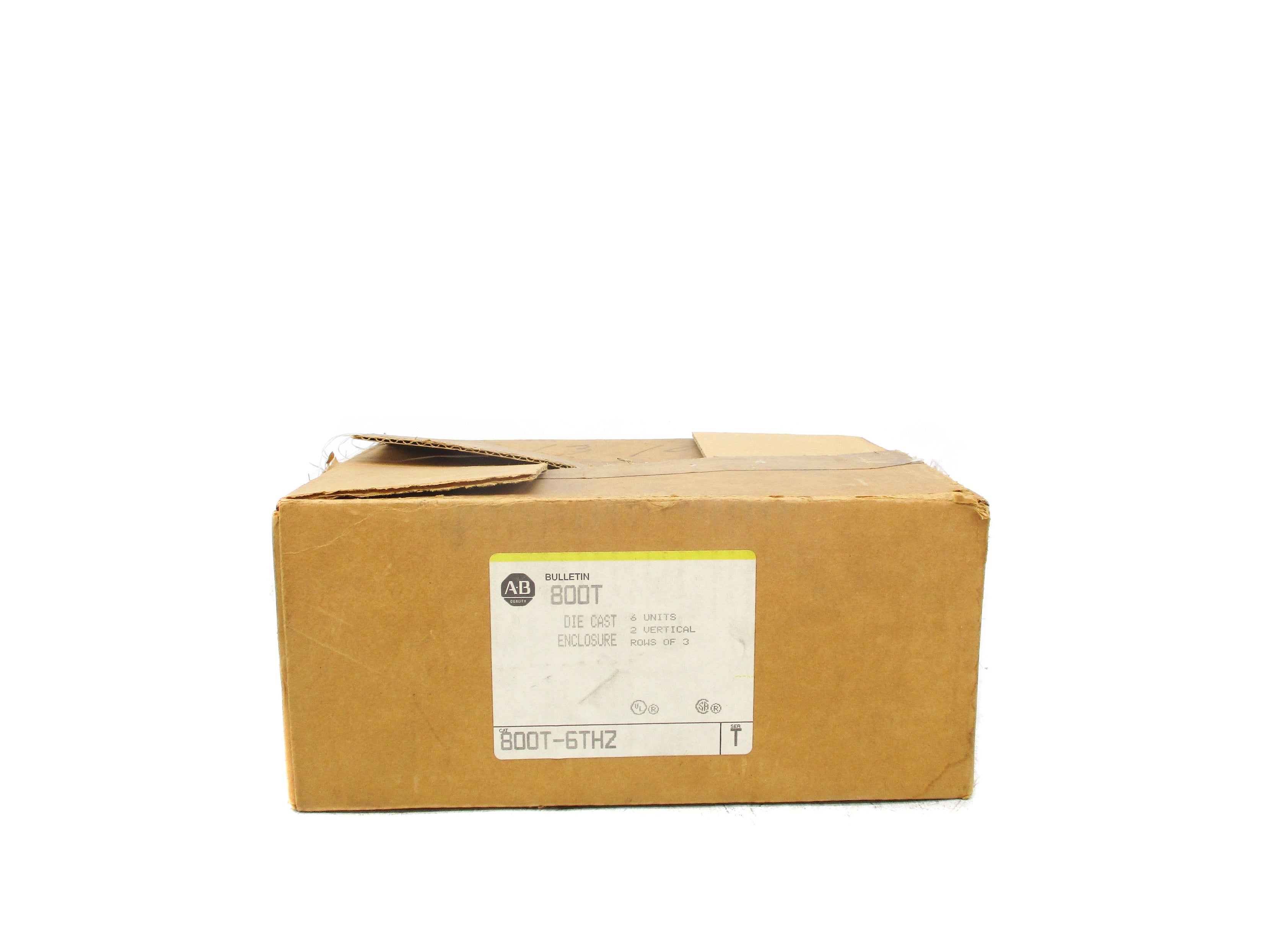 ALLEN BRADLEY 800T-6THZ SER. T (BR/YL) NSMP