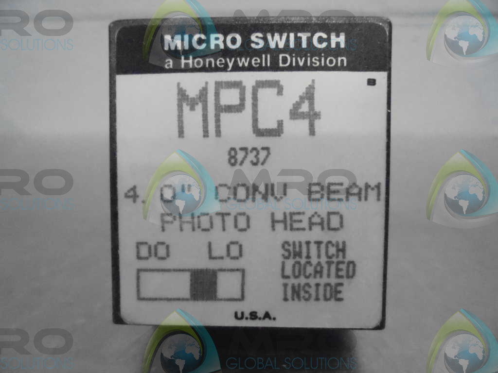MICROSWITCH MPC4 PHOTOELECTRIC HEAD MODULAR PLUG-IN *NEW NO BOX*