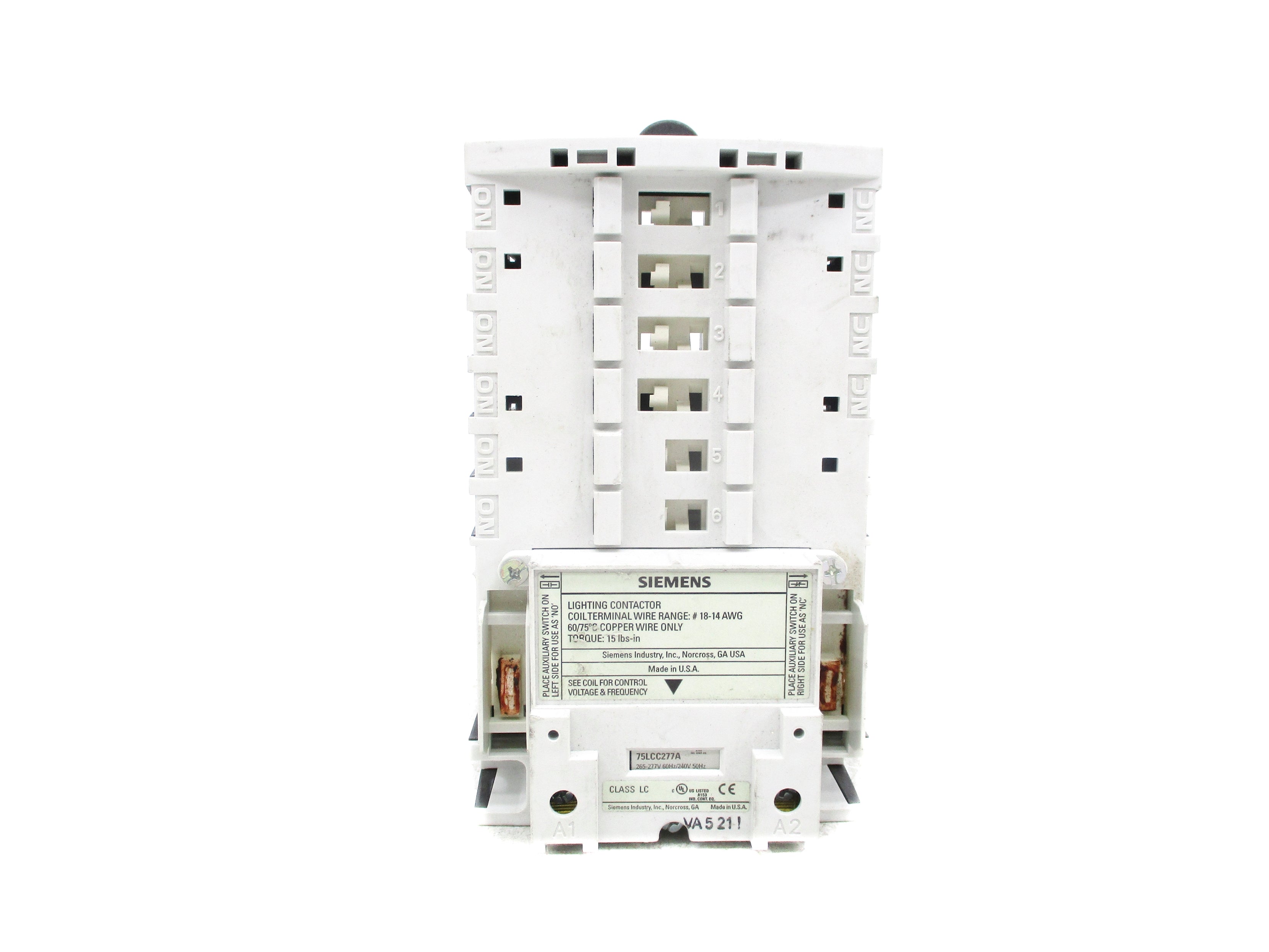 SIEMENS 75LCC277A 277V UNMP