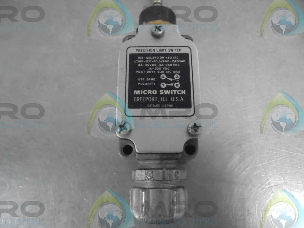 MICROSWITCH 8LS3 PERCISION LIMIT SWITCH (GREY) *USED*