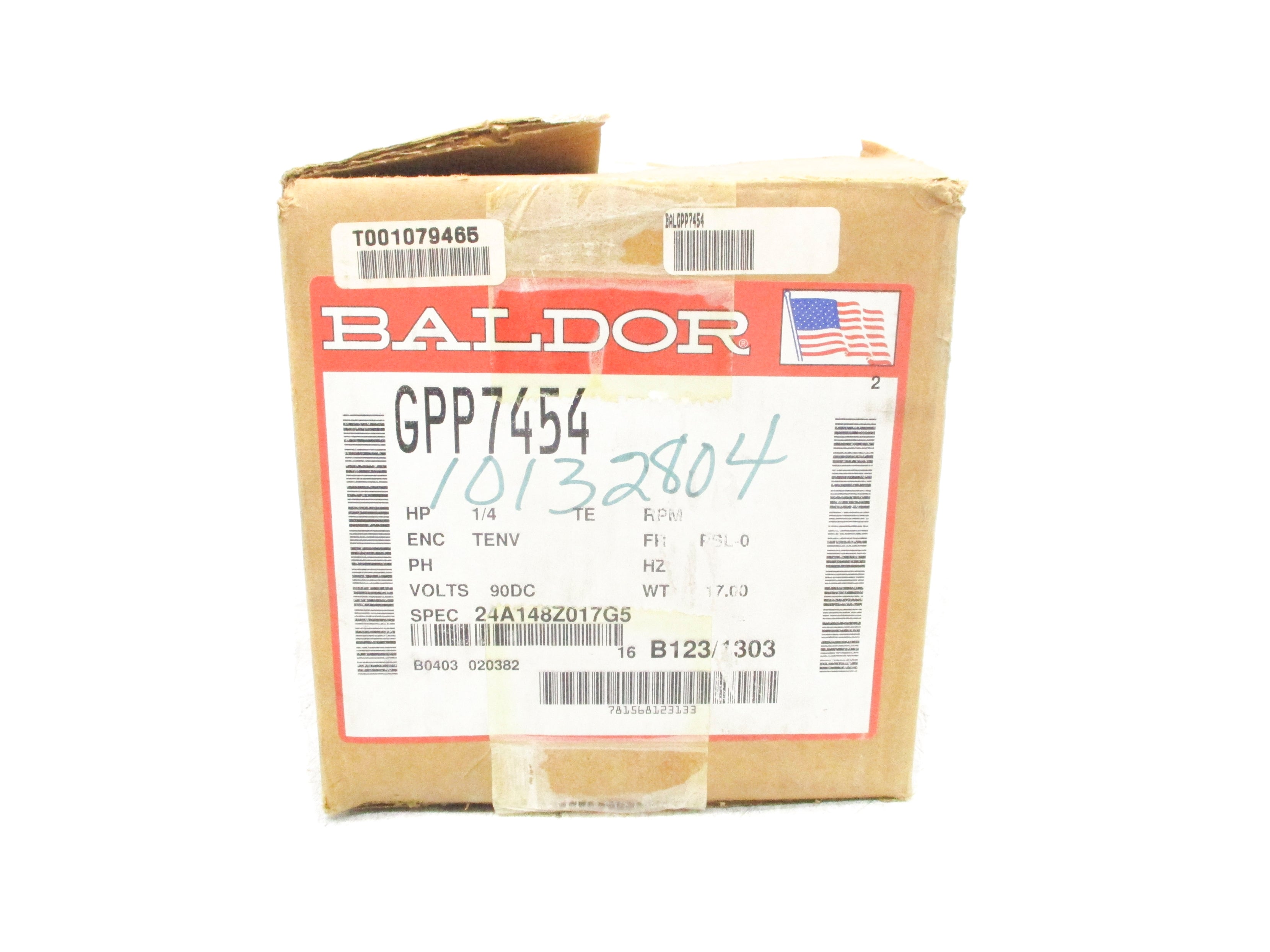 BALDOR GPP7454 NSMP