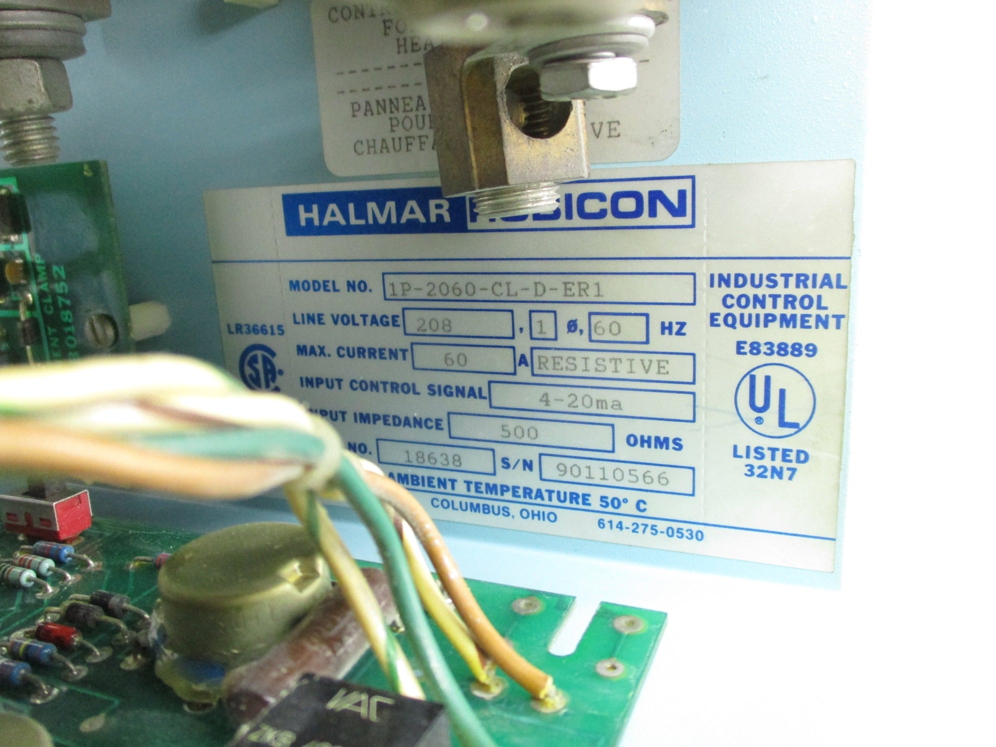 HALMAR ROBICON 1P-2060-CL-D-ER1 NSNP