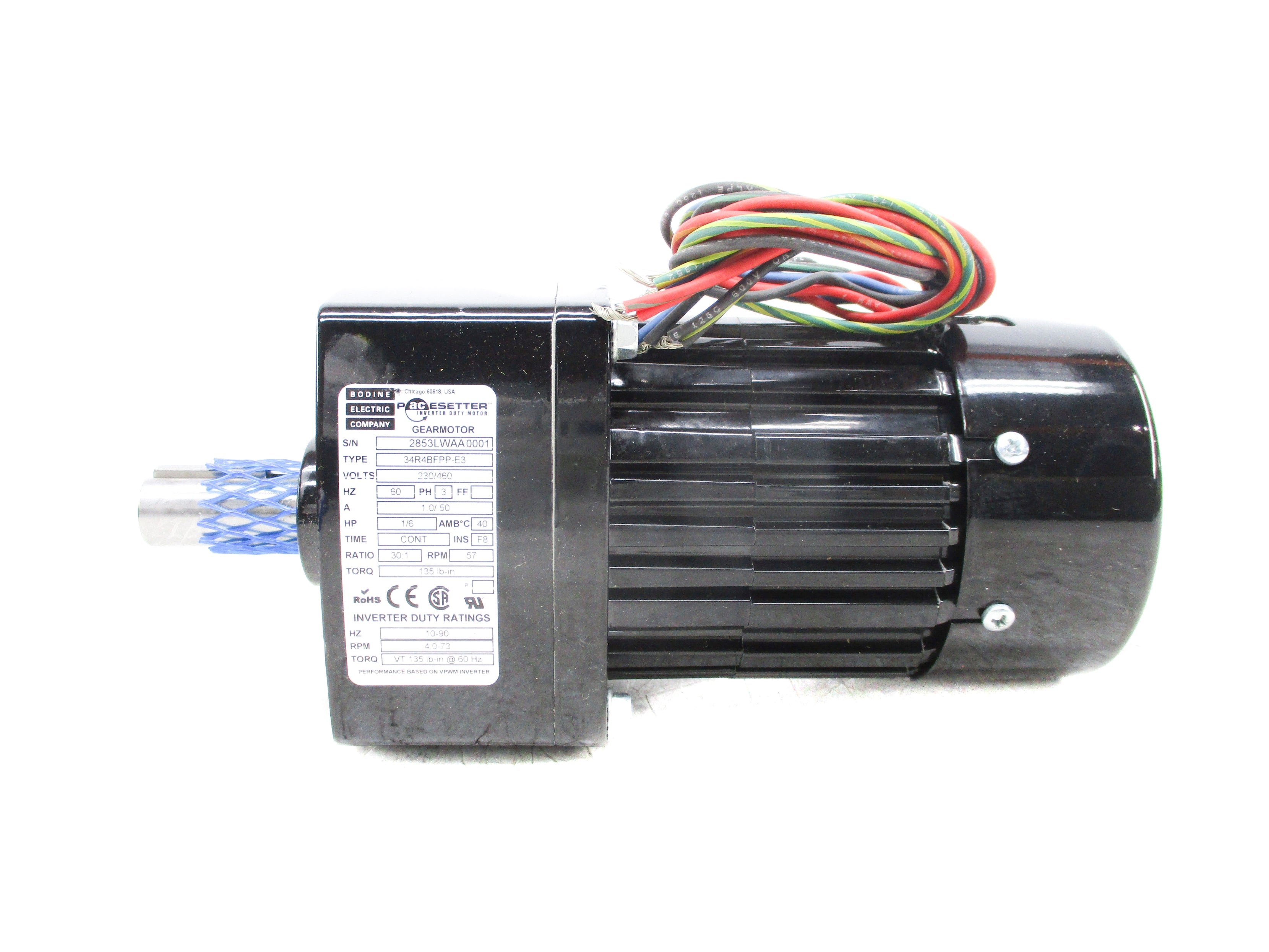 BODINE ELECTRIC 34R4BFPP-E3 NSNP
