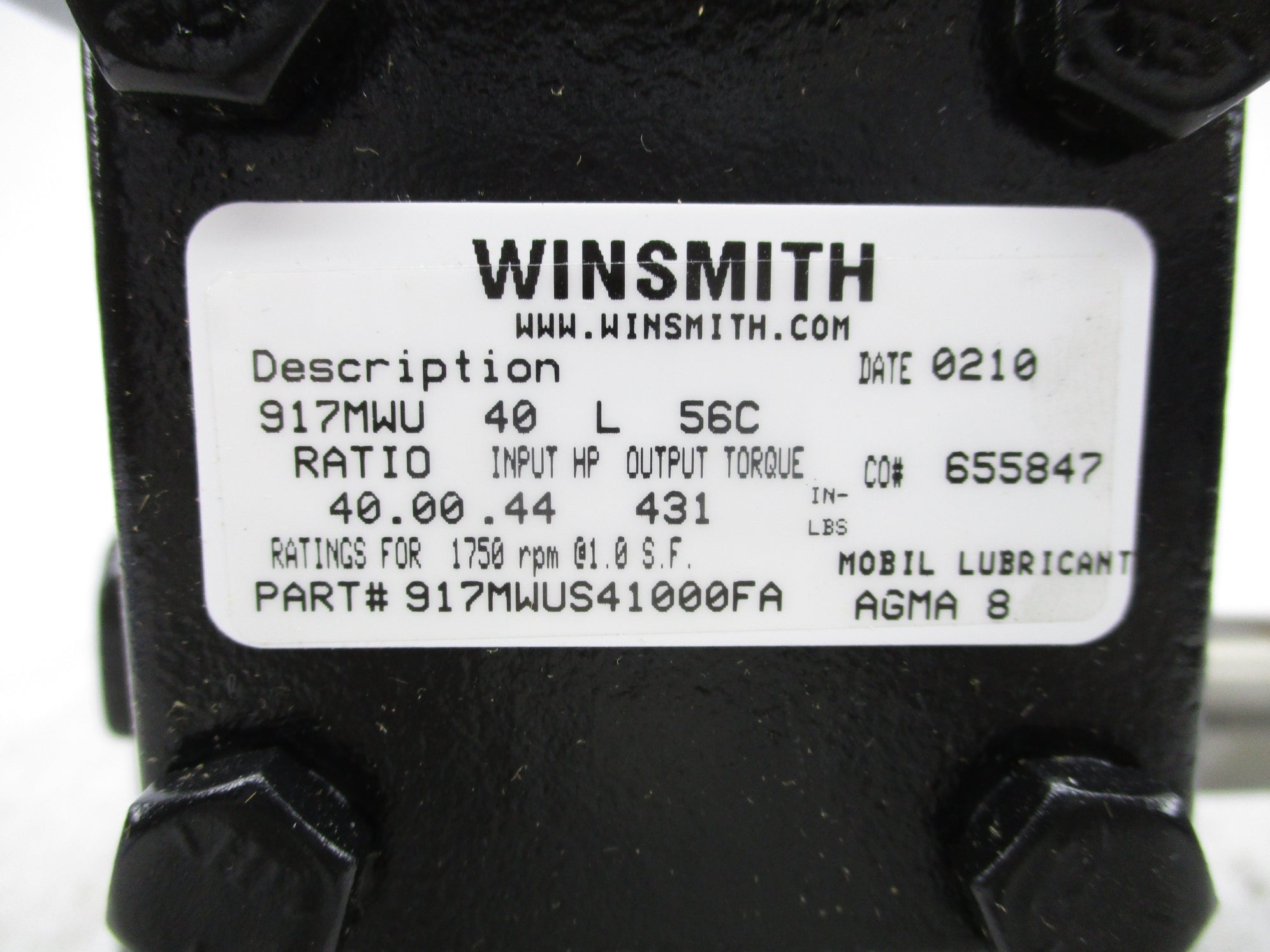 WINSMITH 917MWUS41000FA NSNP