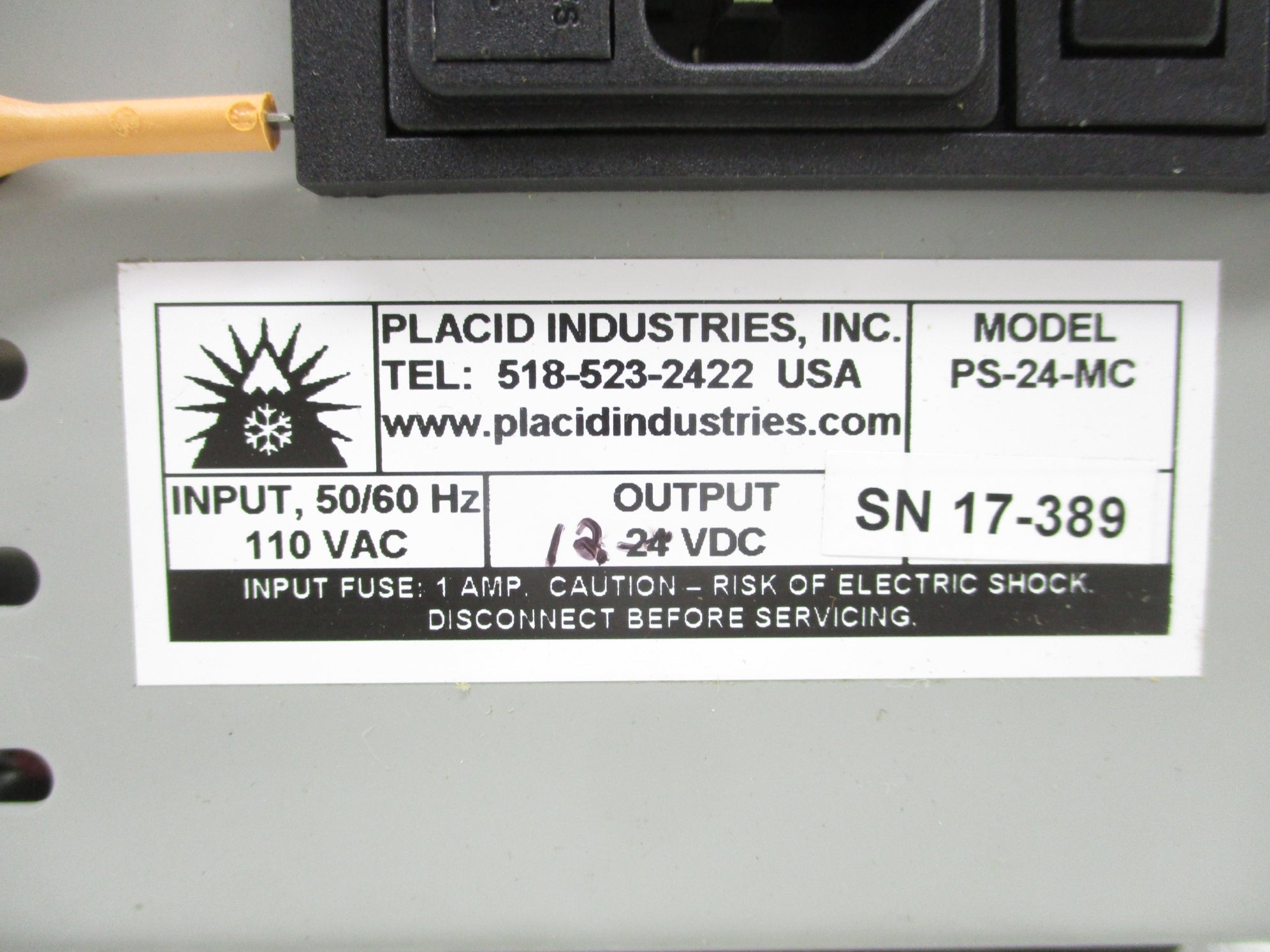 PLACID INDUSTRIES PS-24-MC NSNP