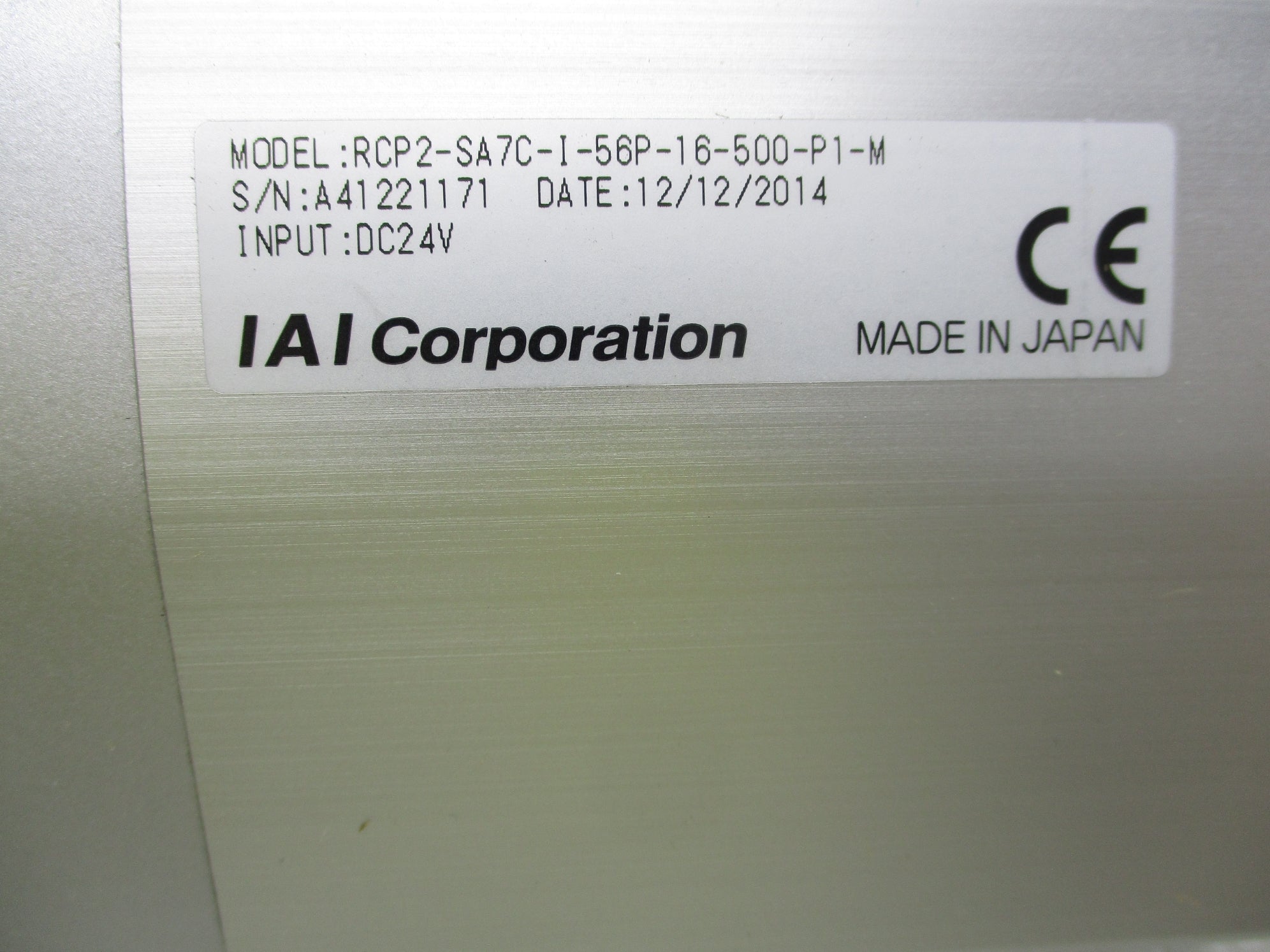 IAI RCP2-SA7C-I-56P-16-500-P1-M NSNP