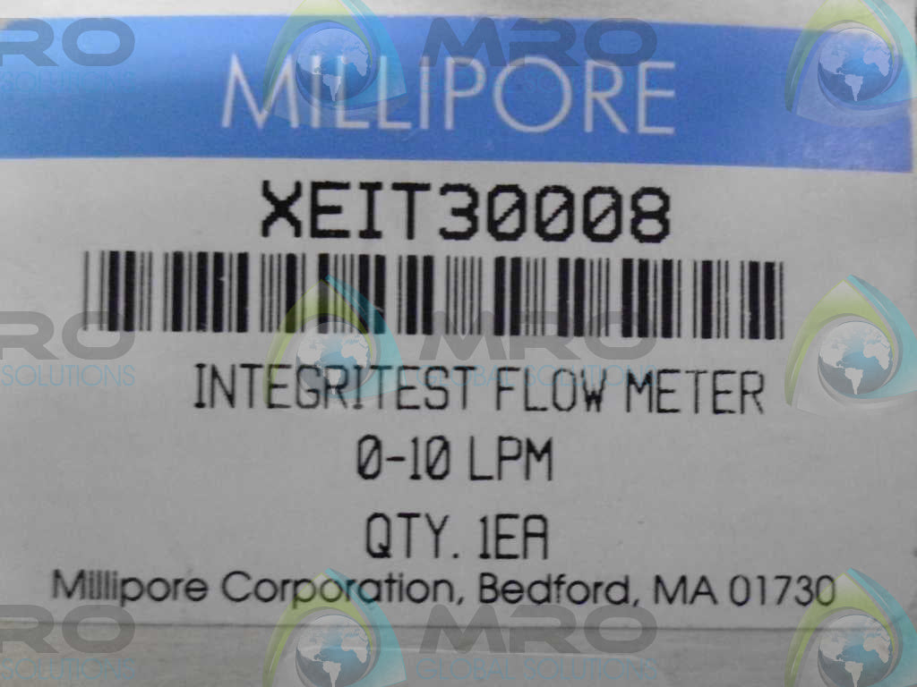 MILLIPORE CORPORATION XEIT30008 INTEGRITEST FLOW METER *NEW IN BOX*
