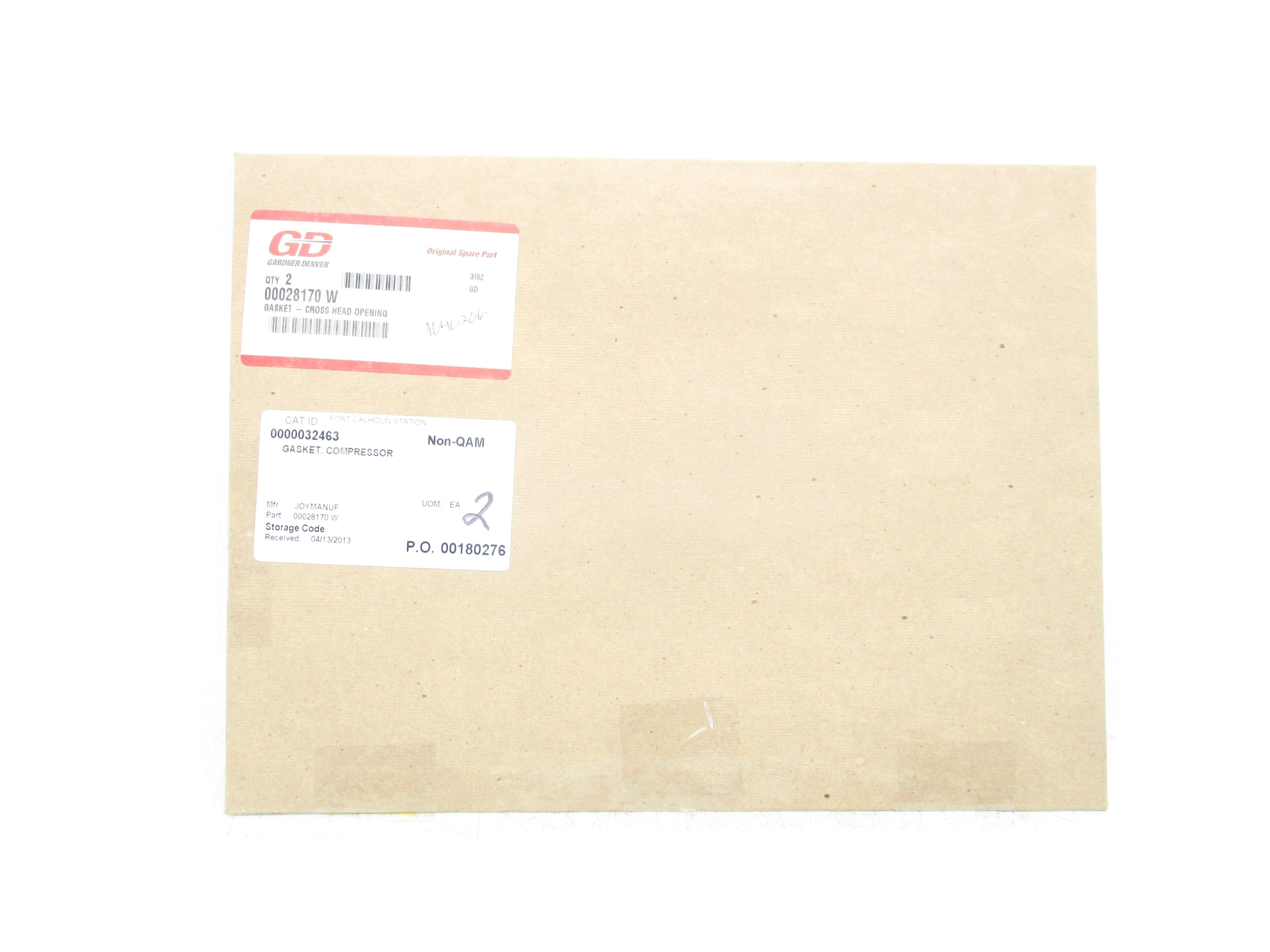 GARDNER DENVER 00028170W (PKG OF 2) NSFS