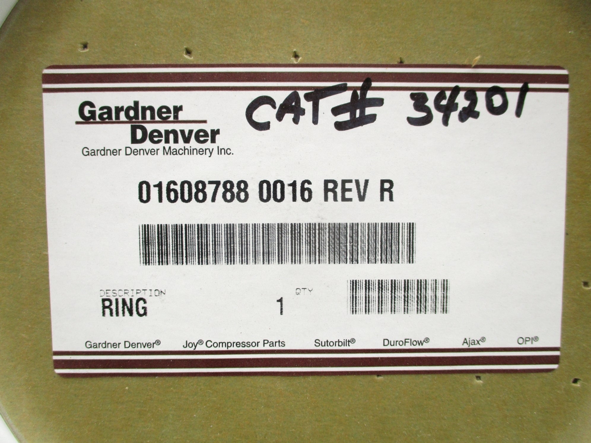 GARDNER DENVER 016087880016 NSMP