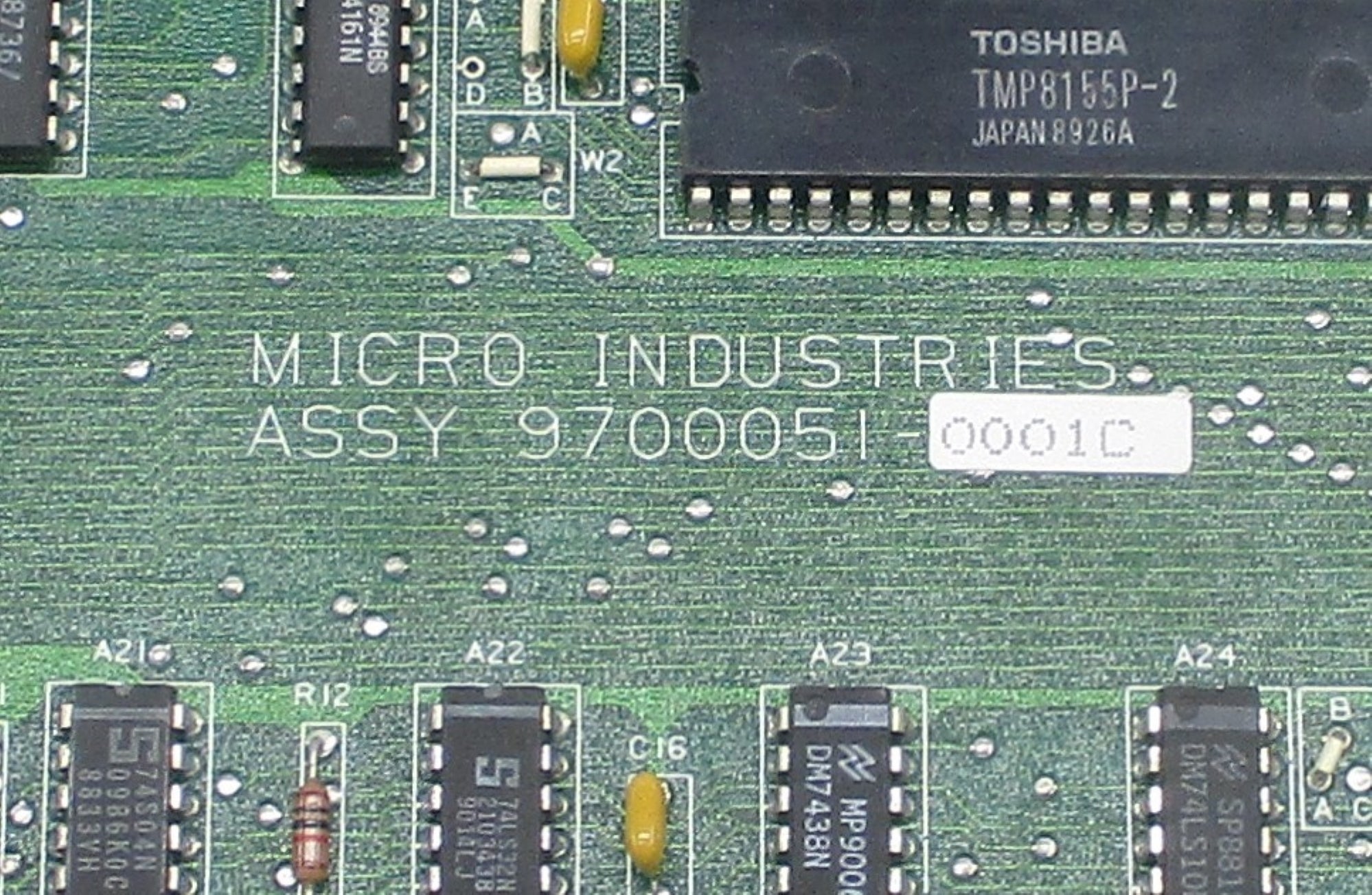 MICRO INDUSTRIES 970005I-0001C UNMP
